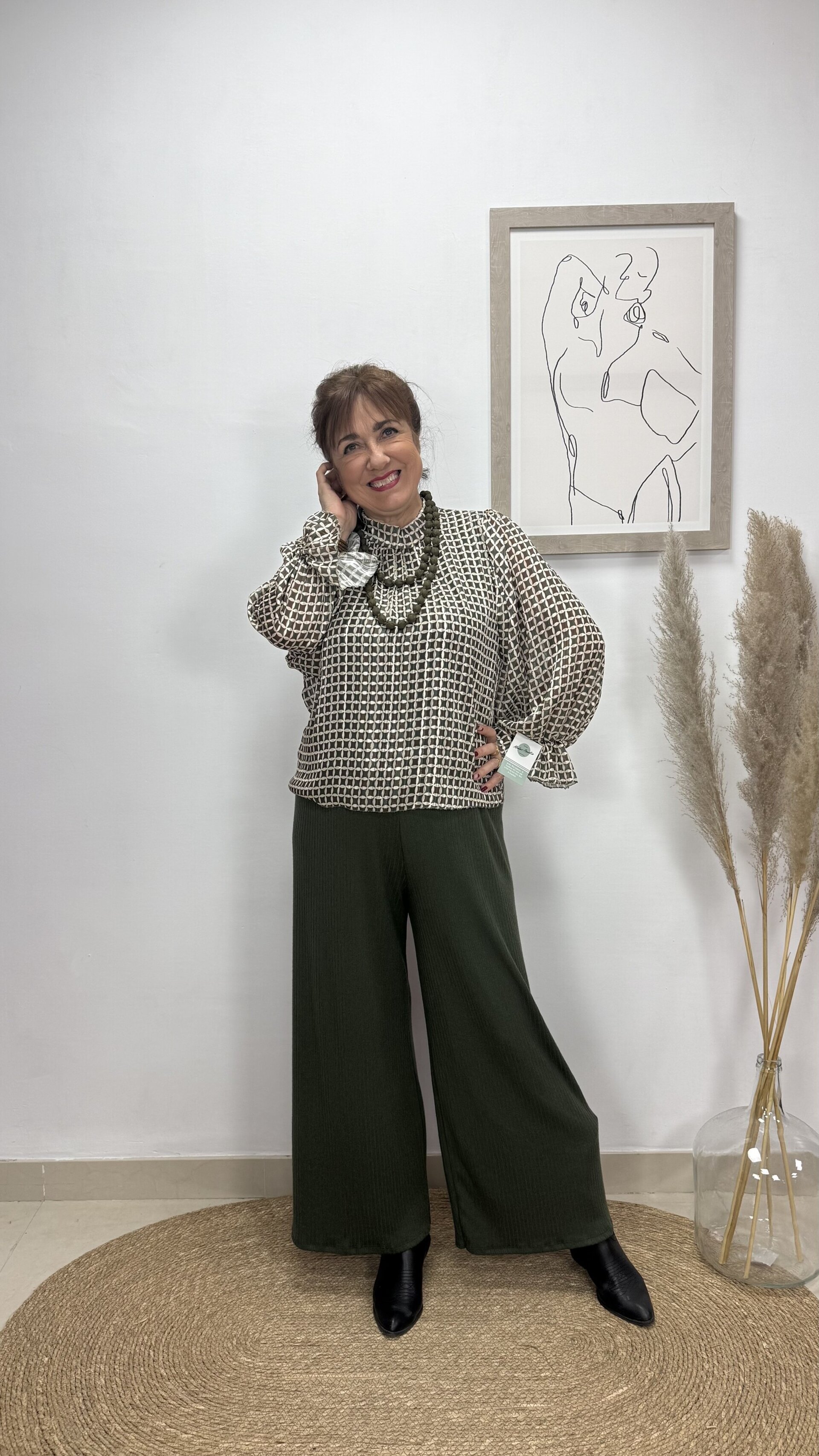 Blusa Gresi Verde - 1