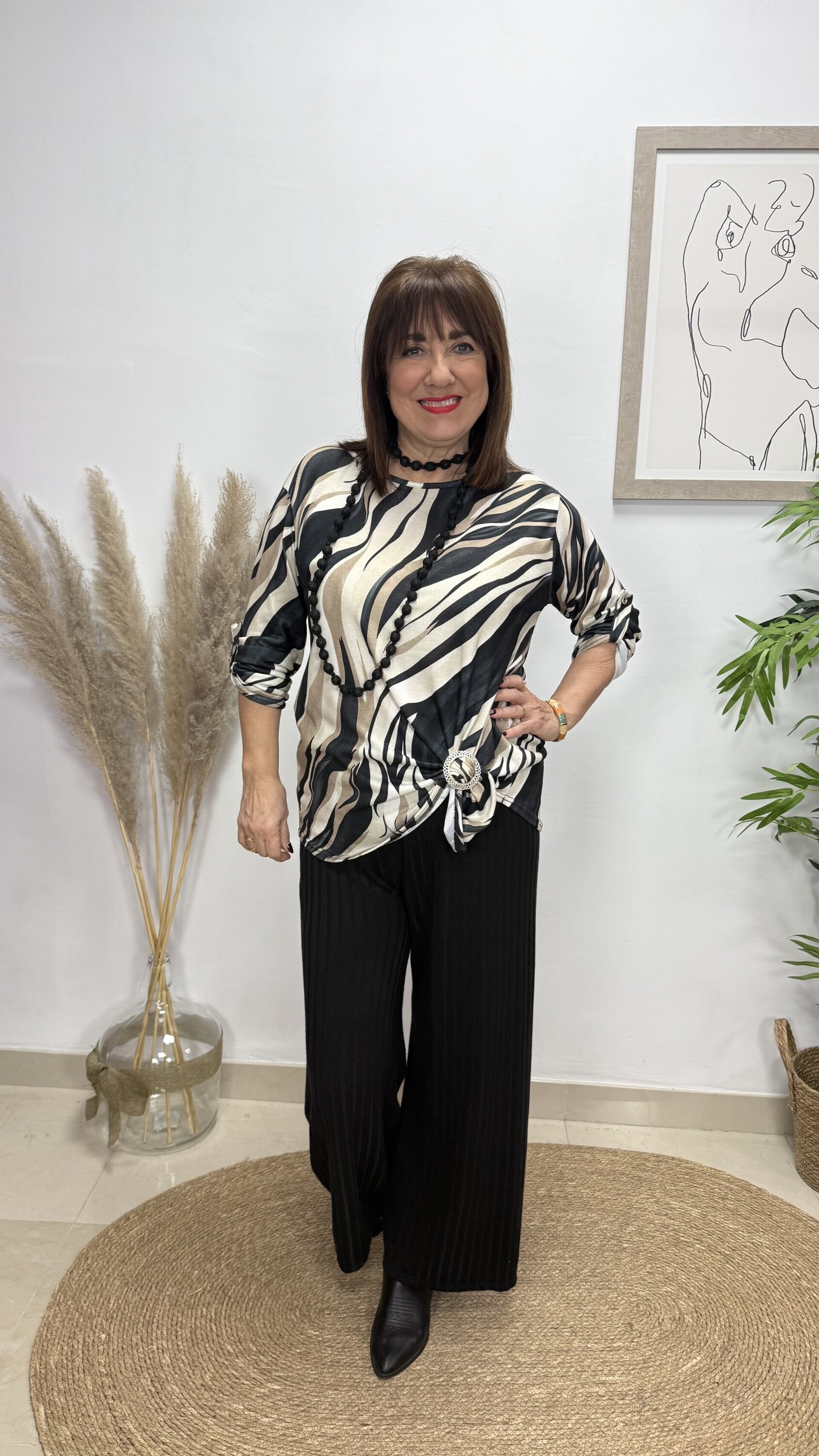 Blusa Océano Negro - 1