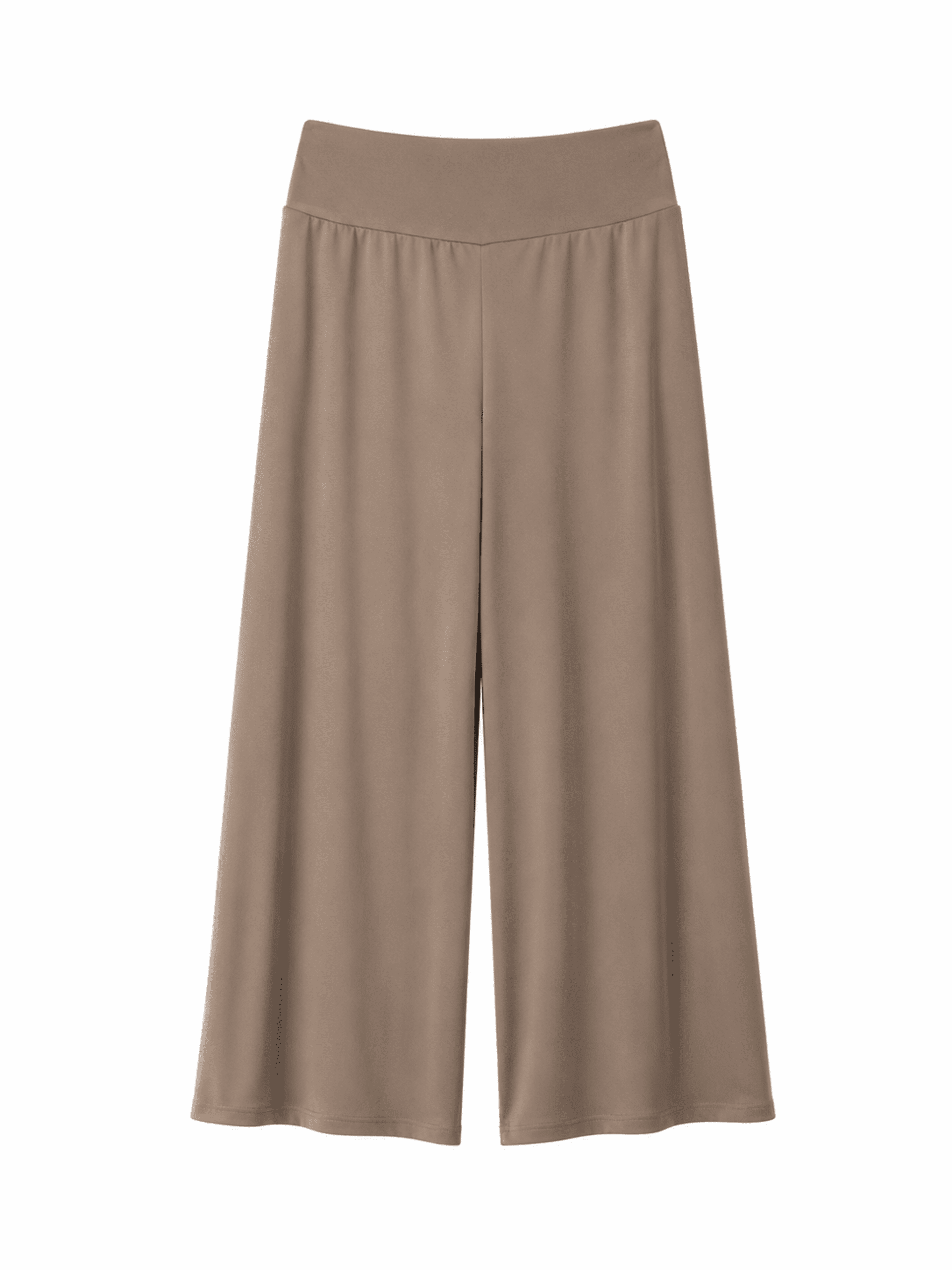 Pantalón Liso Licra Fría Taupe - 1