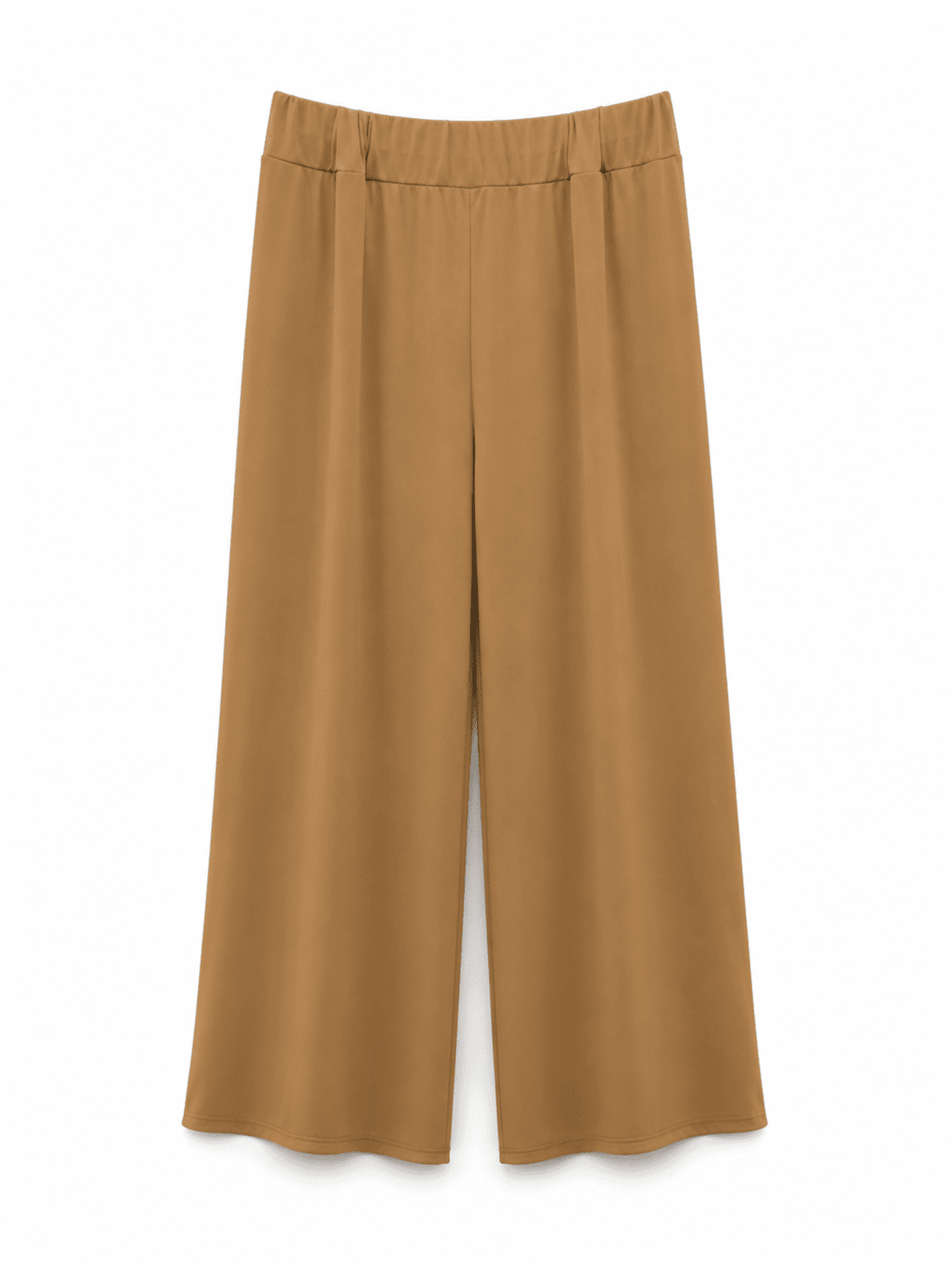Pantalón Liso Licra Fría Camel - 1