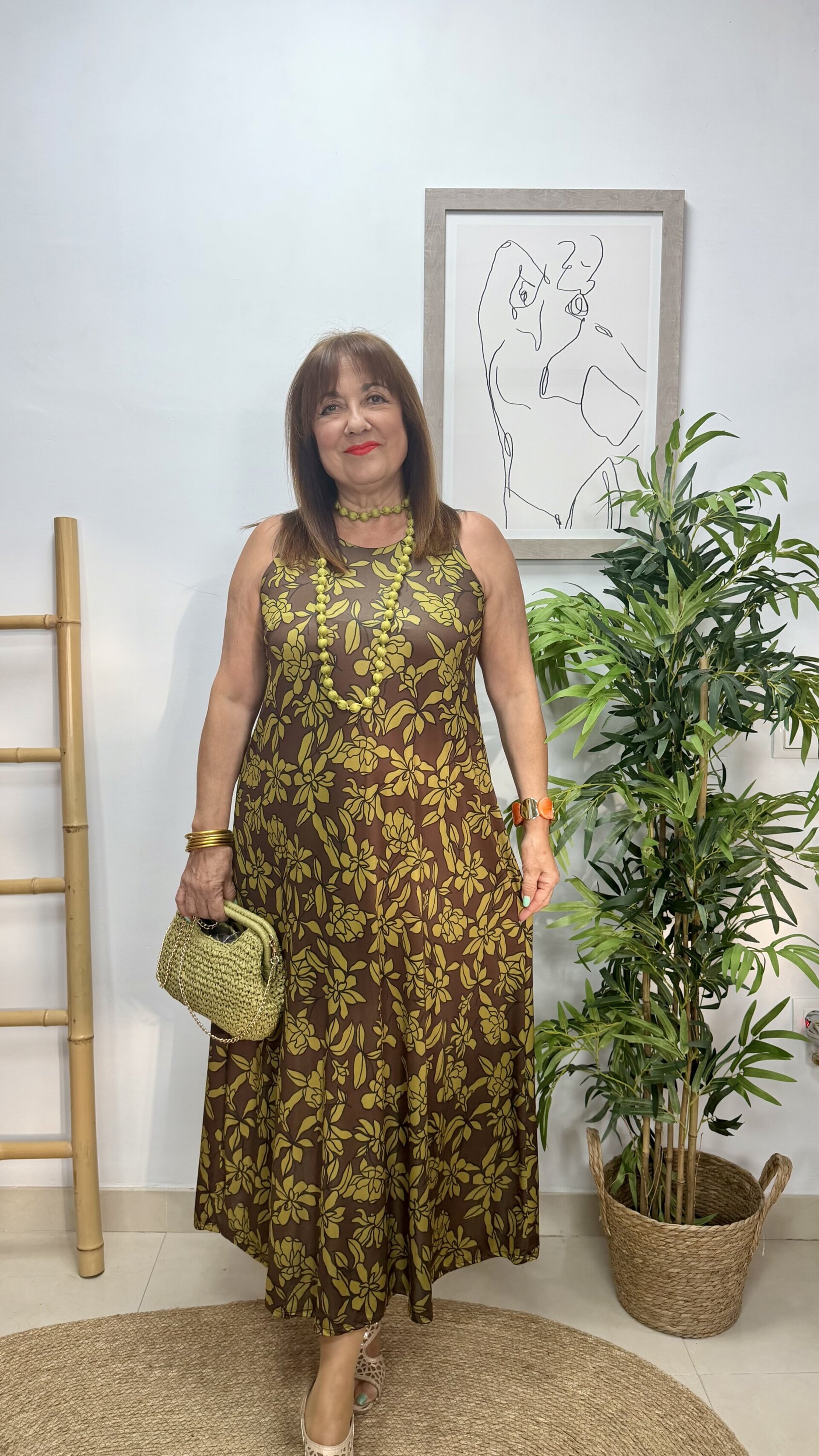 Vestido Estepona Chocolate - 1