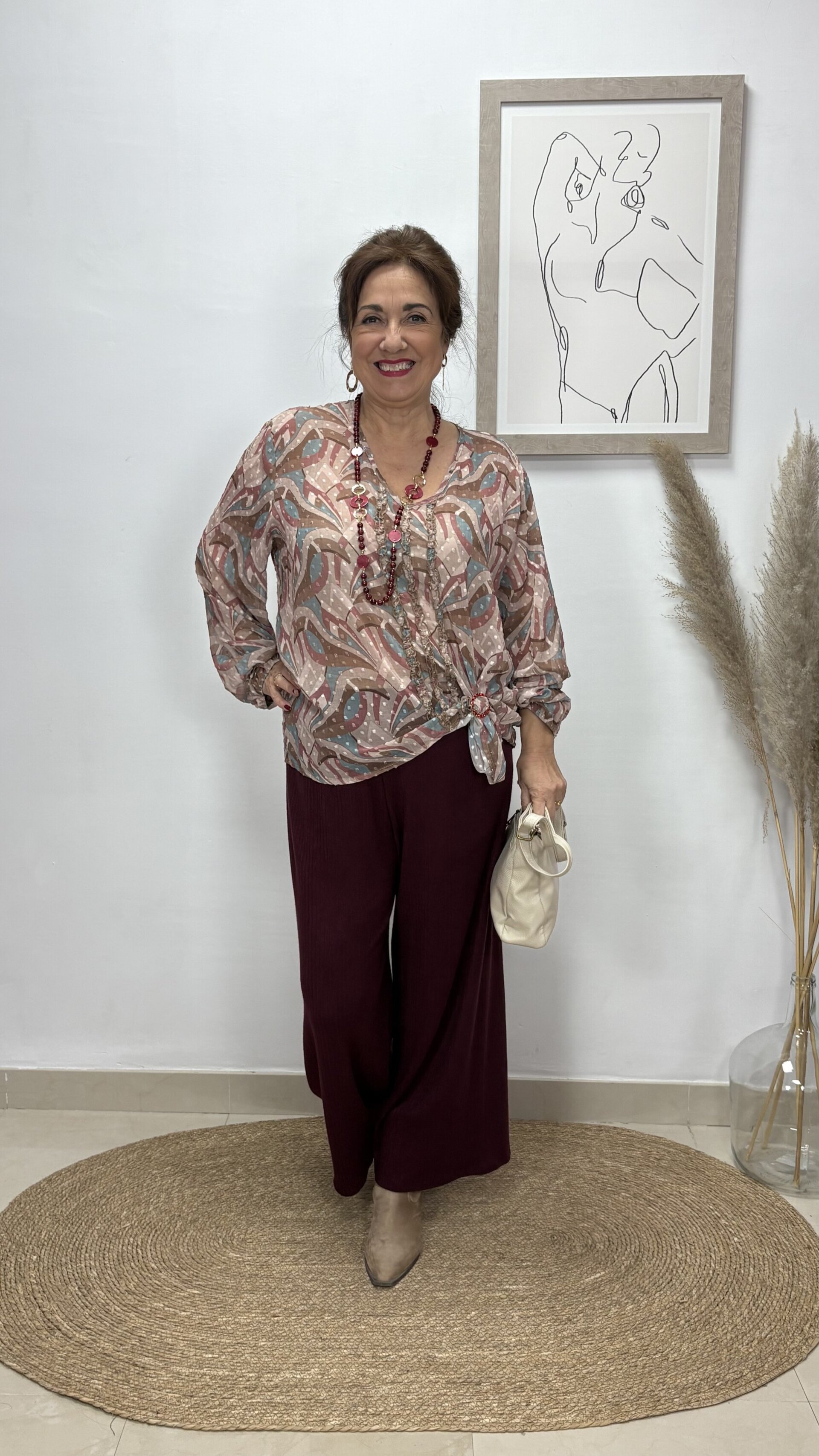 Blusa Plumetti Estampada - 1