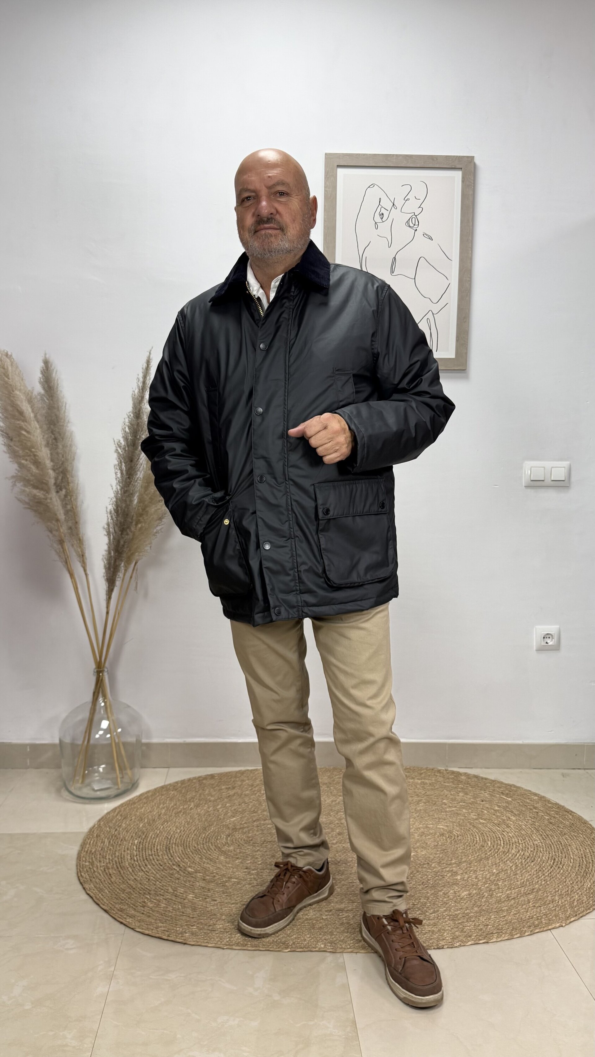 PARKA BARBU AZUL - 2