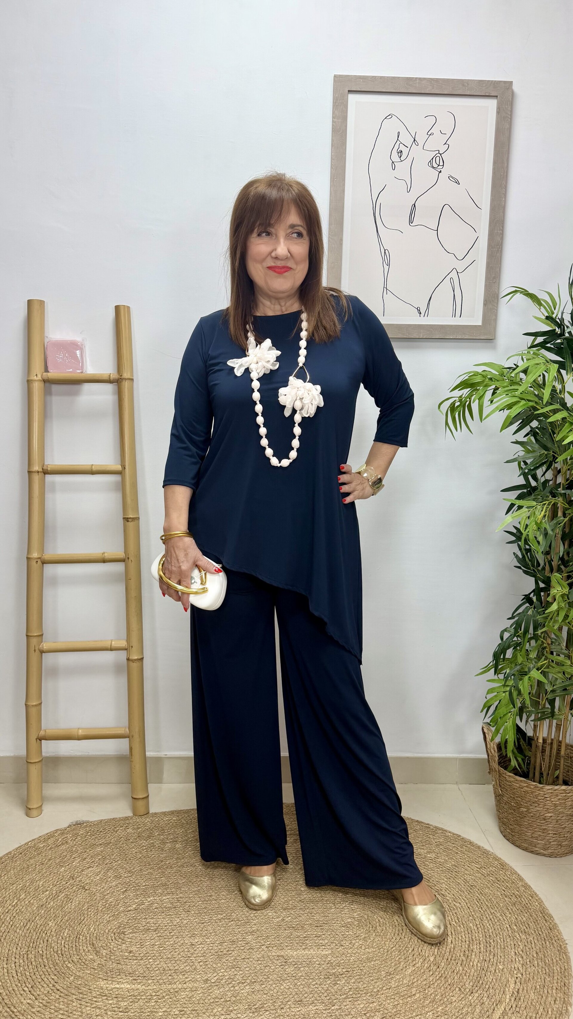 Conjunto Asimétrico Azul - 2