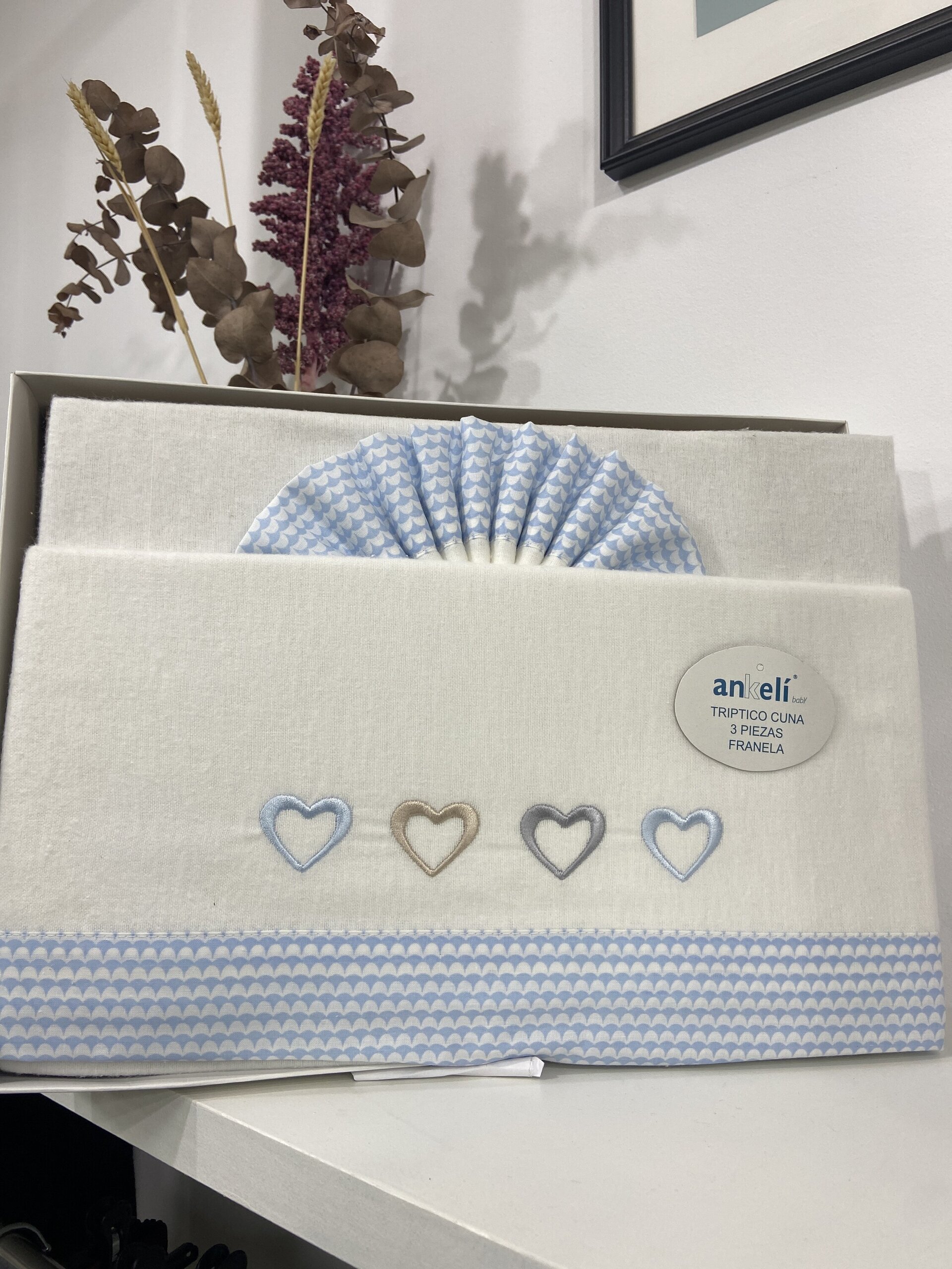 Juego de Sábanas Cuna Franela 100% Algodón - 1