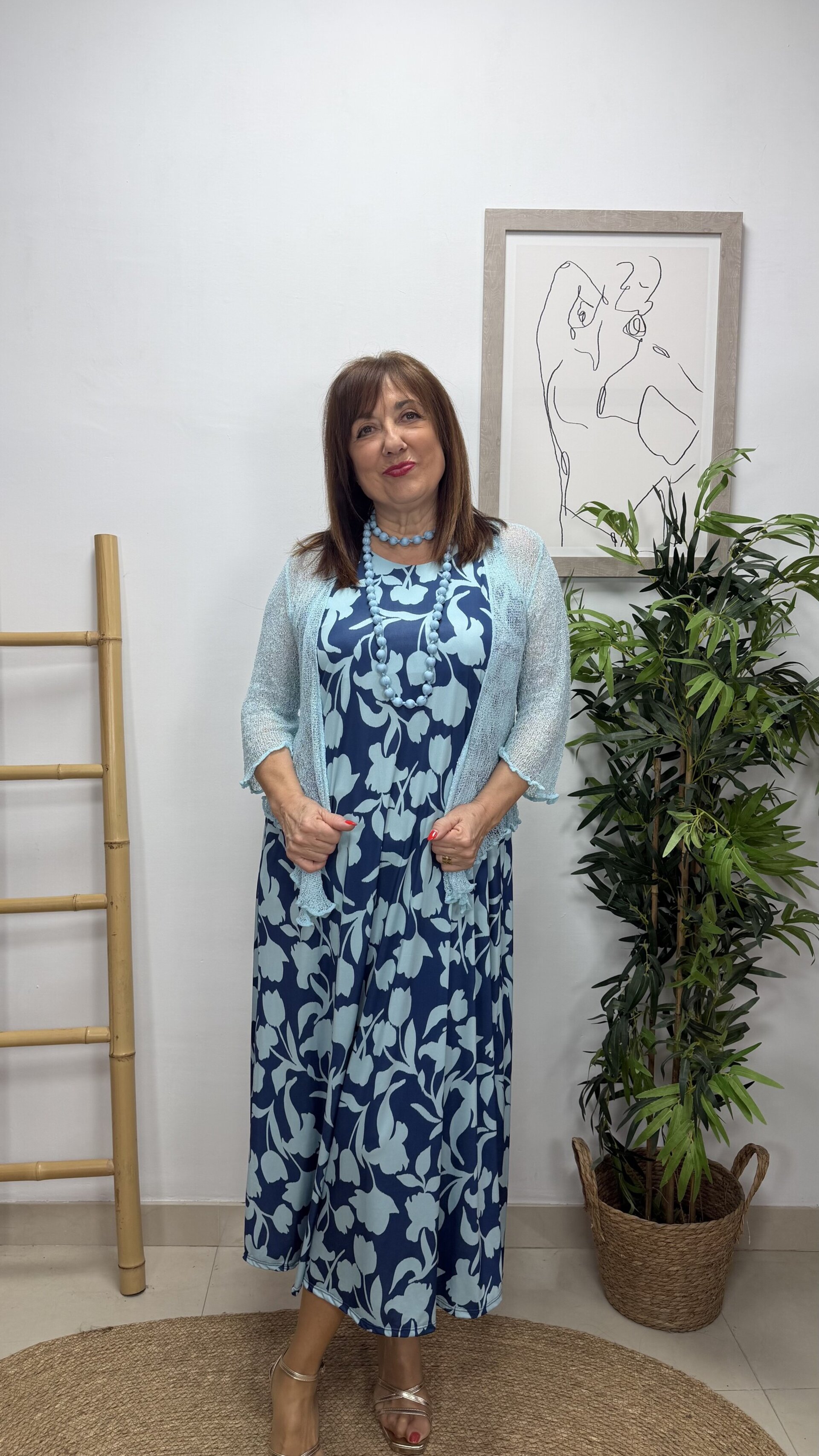 Vestido Marbella Celeste - 3