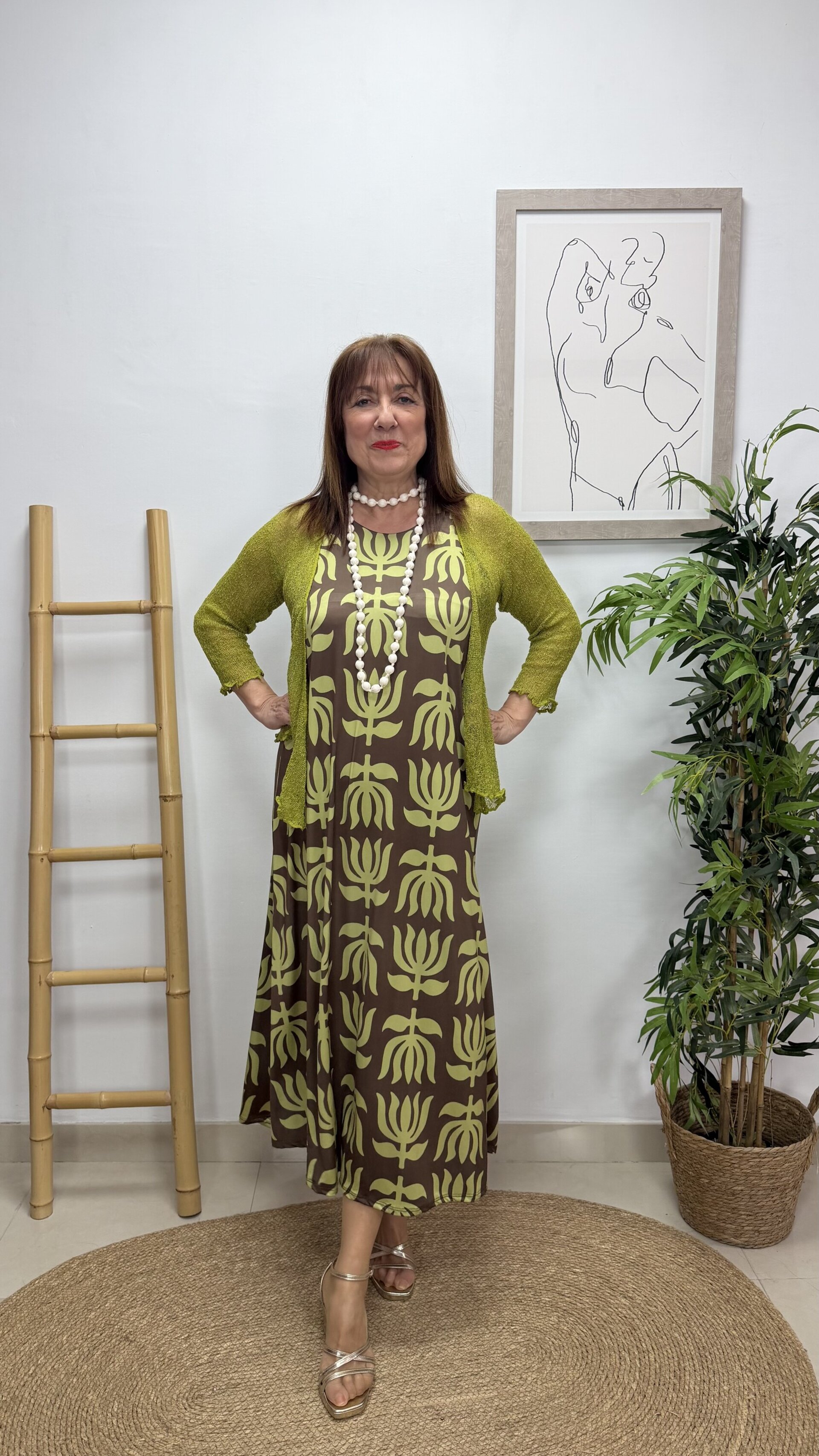 Vestido Málaga Verde - 3