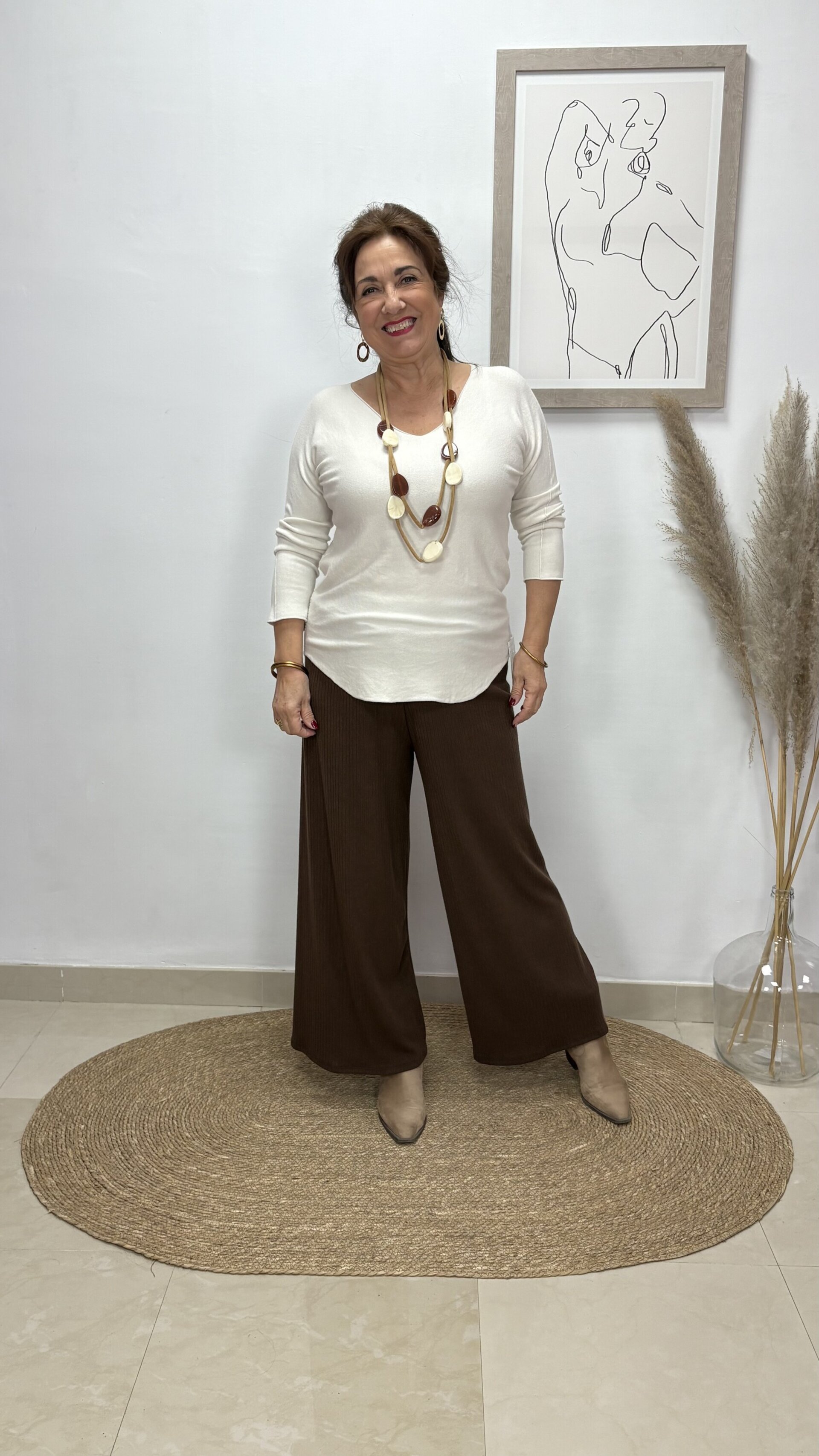 Jersey Básico Beige - 1