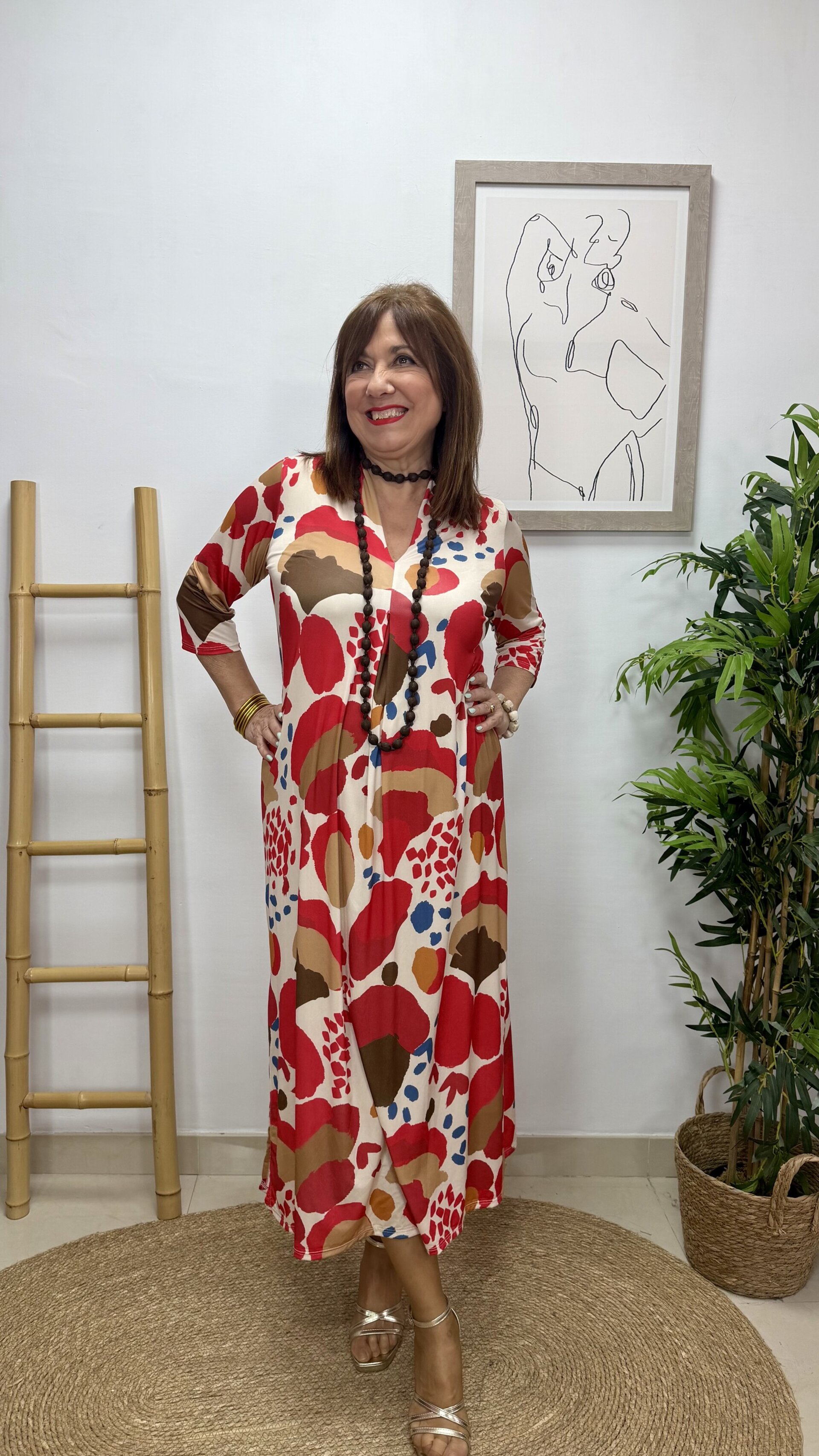 Vestido Bali Rojo - 2