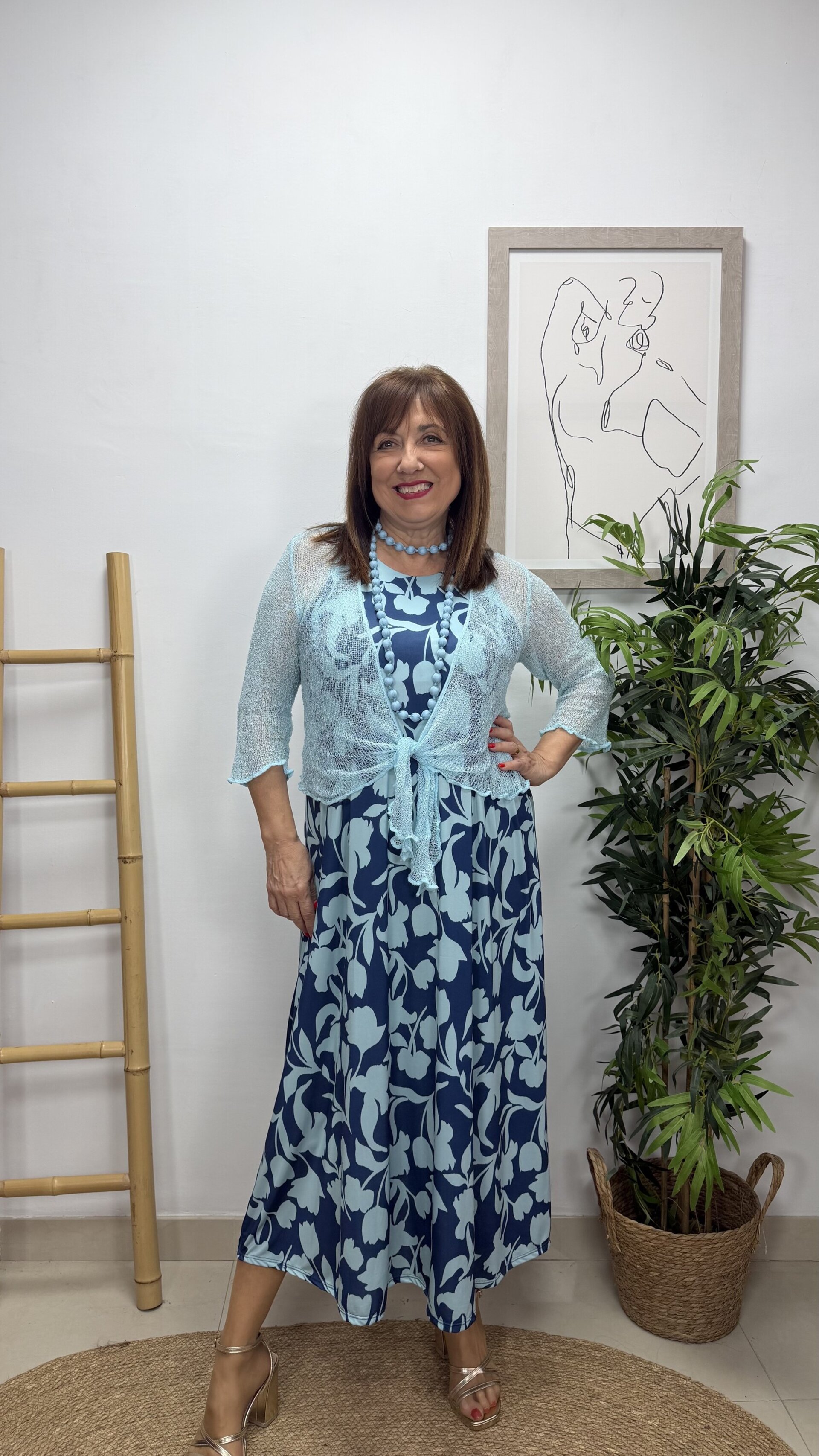 Vestido Marbella Celeste - 2