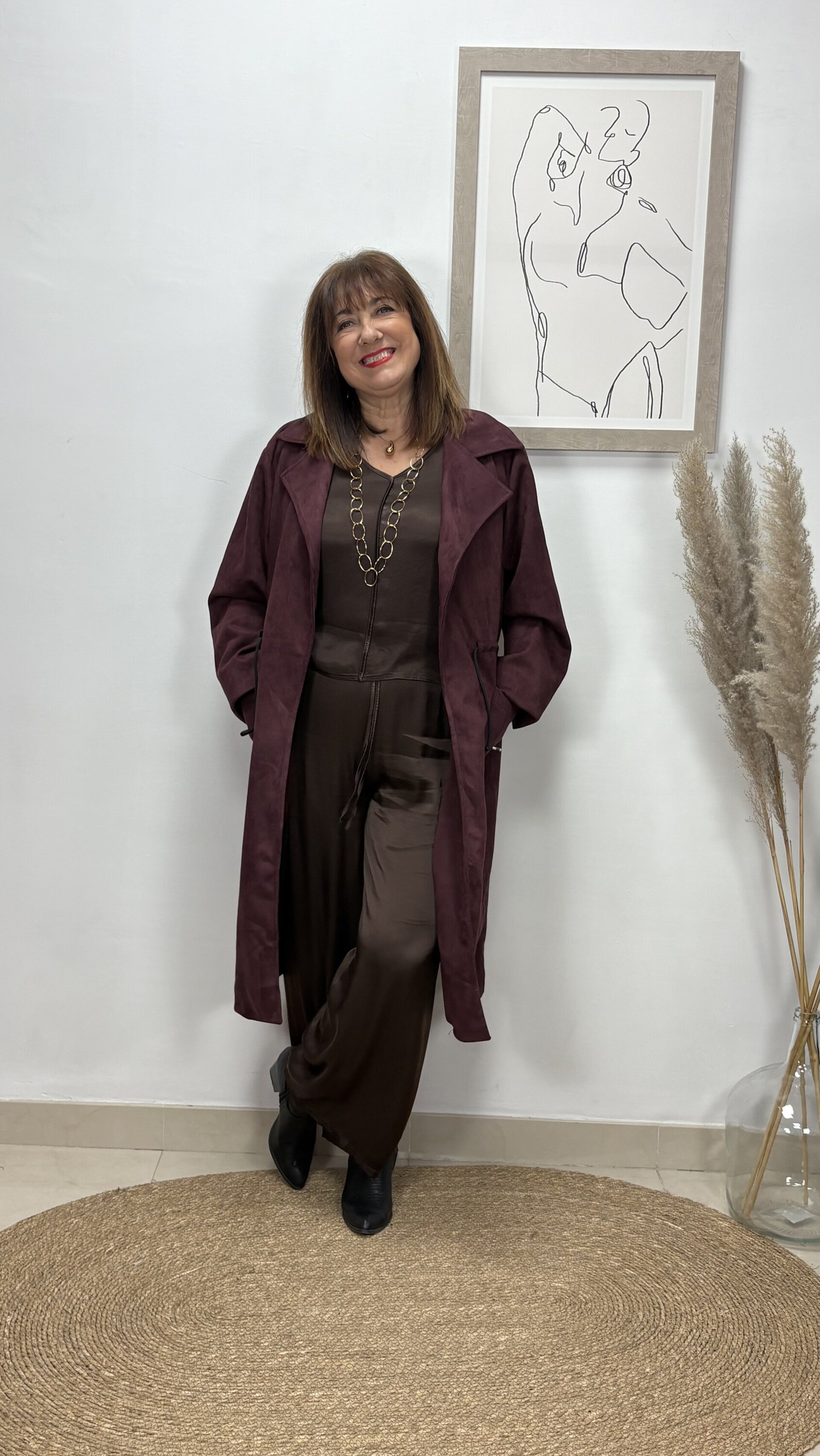 Abrigo London Burdeos - 2