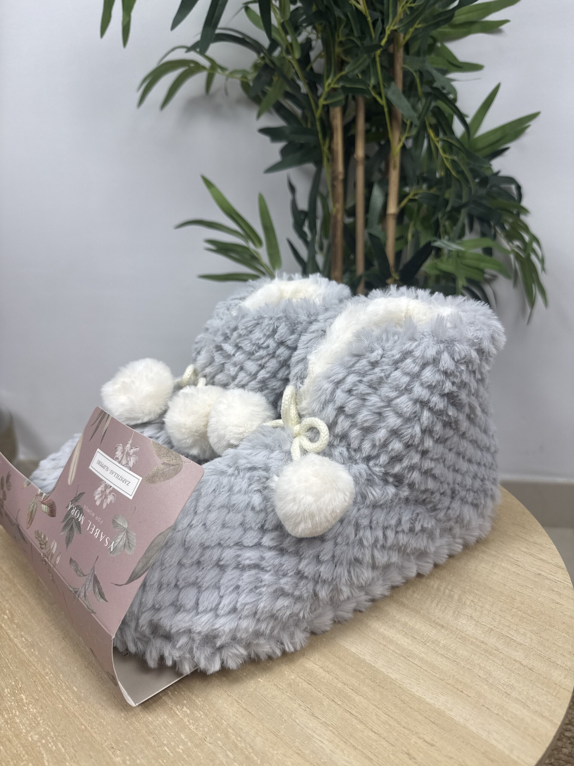 Zapatillas de Casa Tipo Bota Mujer - Ysabel Mora - 1