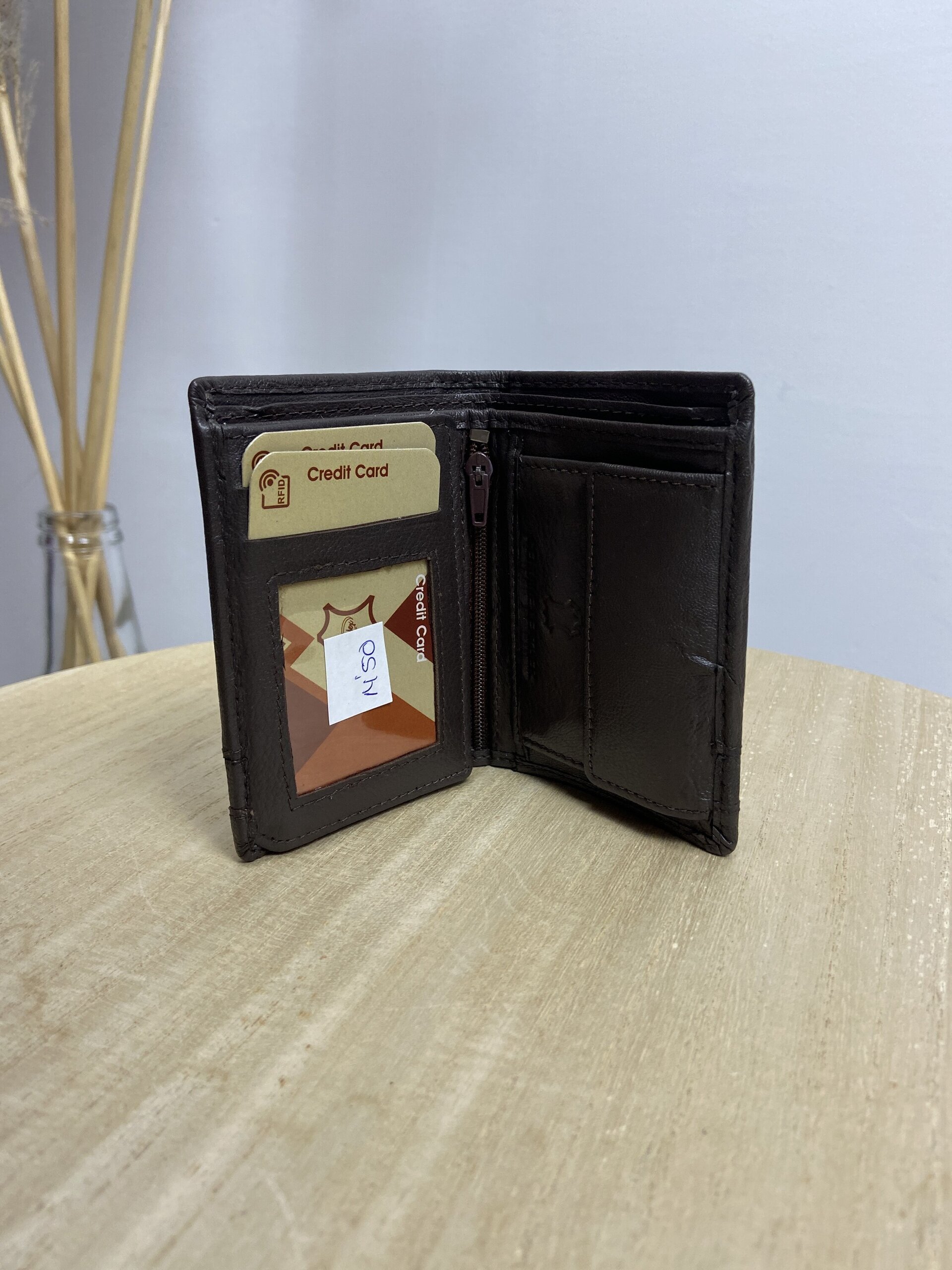 Cartera Piel Marrón - 2