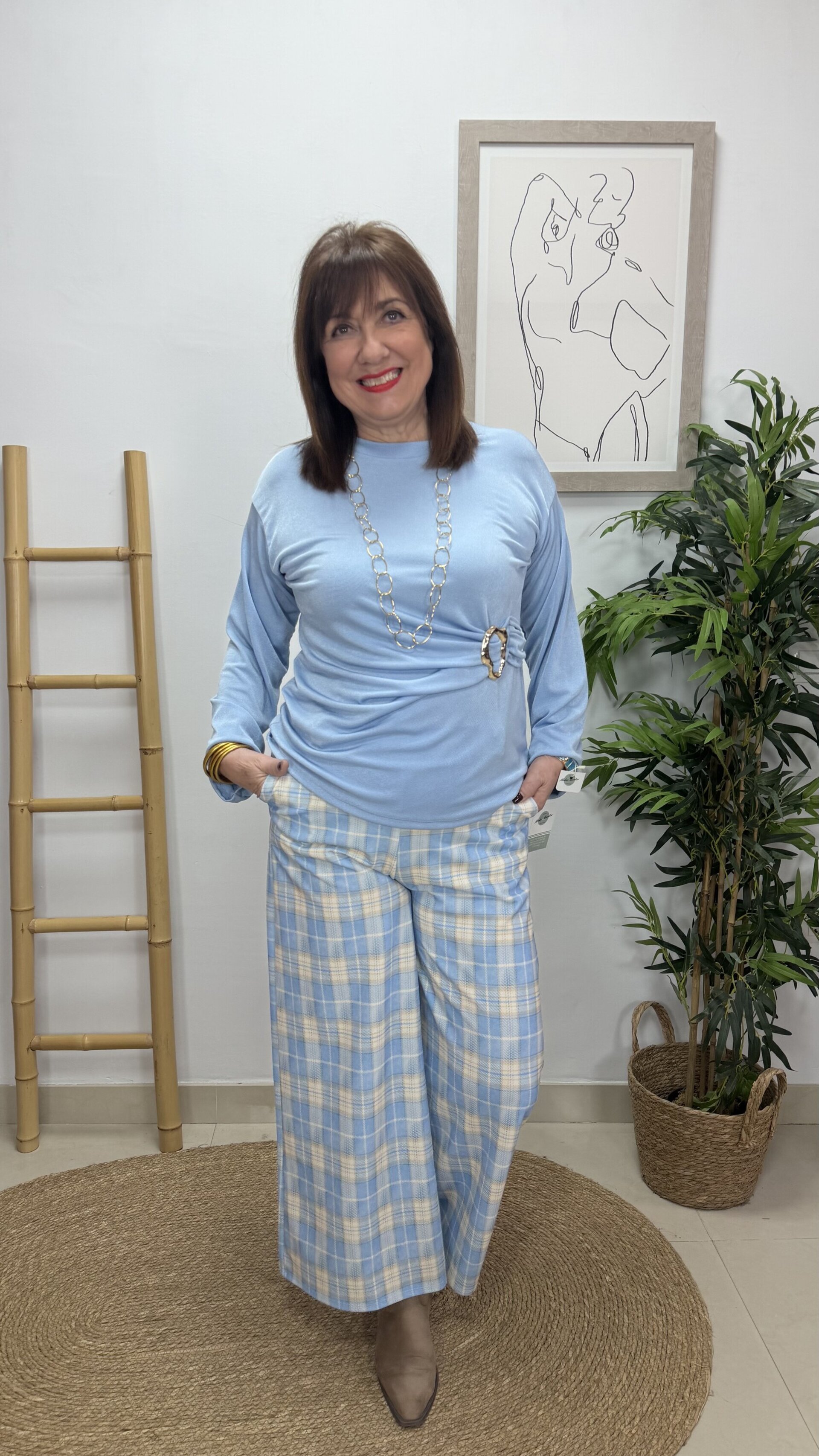 Blusa Estrella Celeste - 1