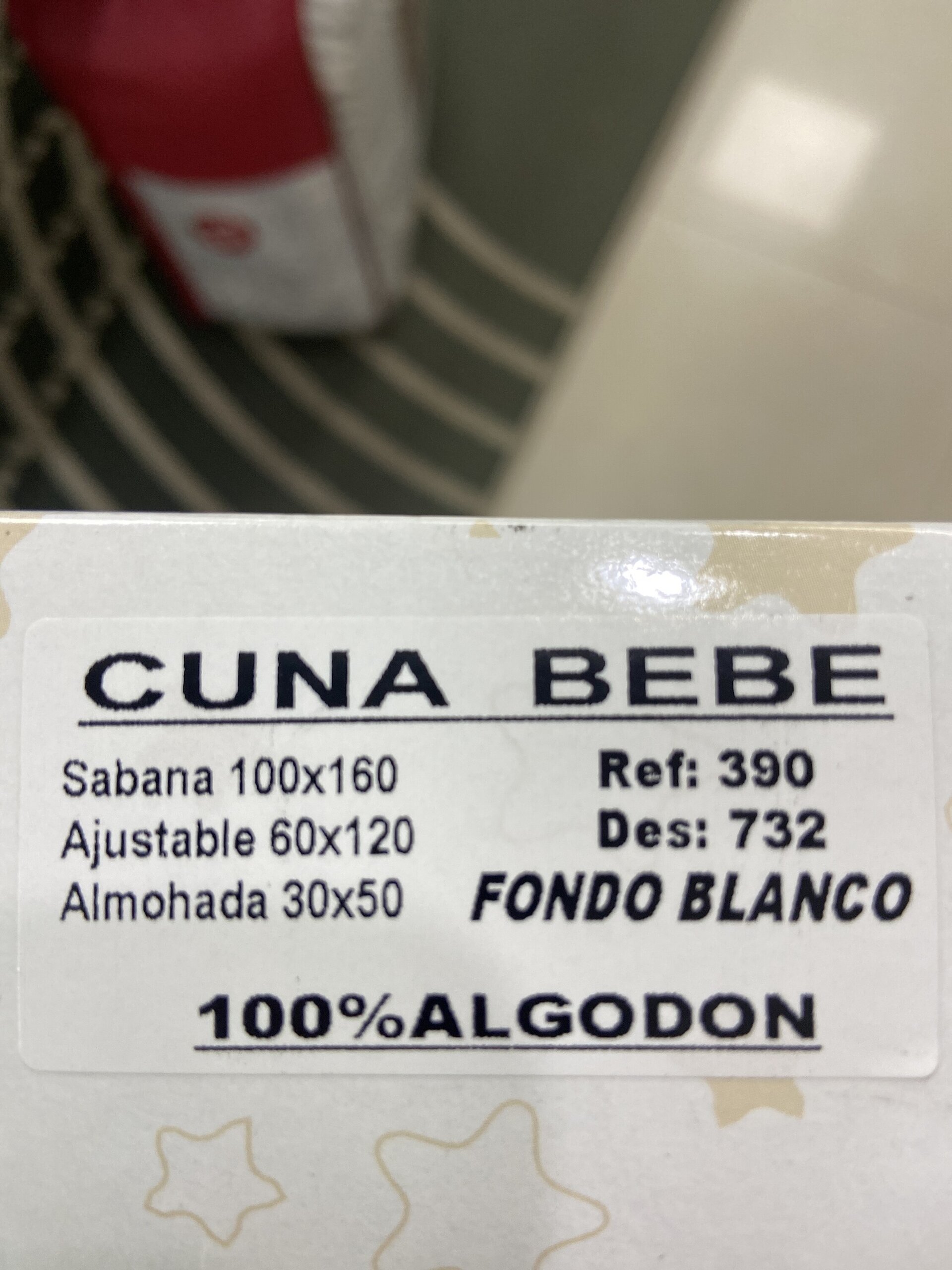 Sabana Cuna Bebé 100% Algodón - 2