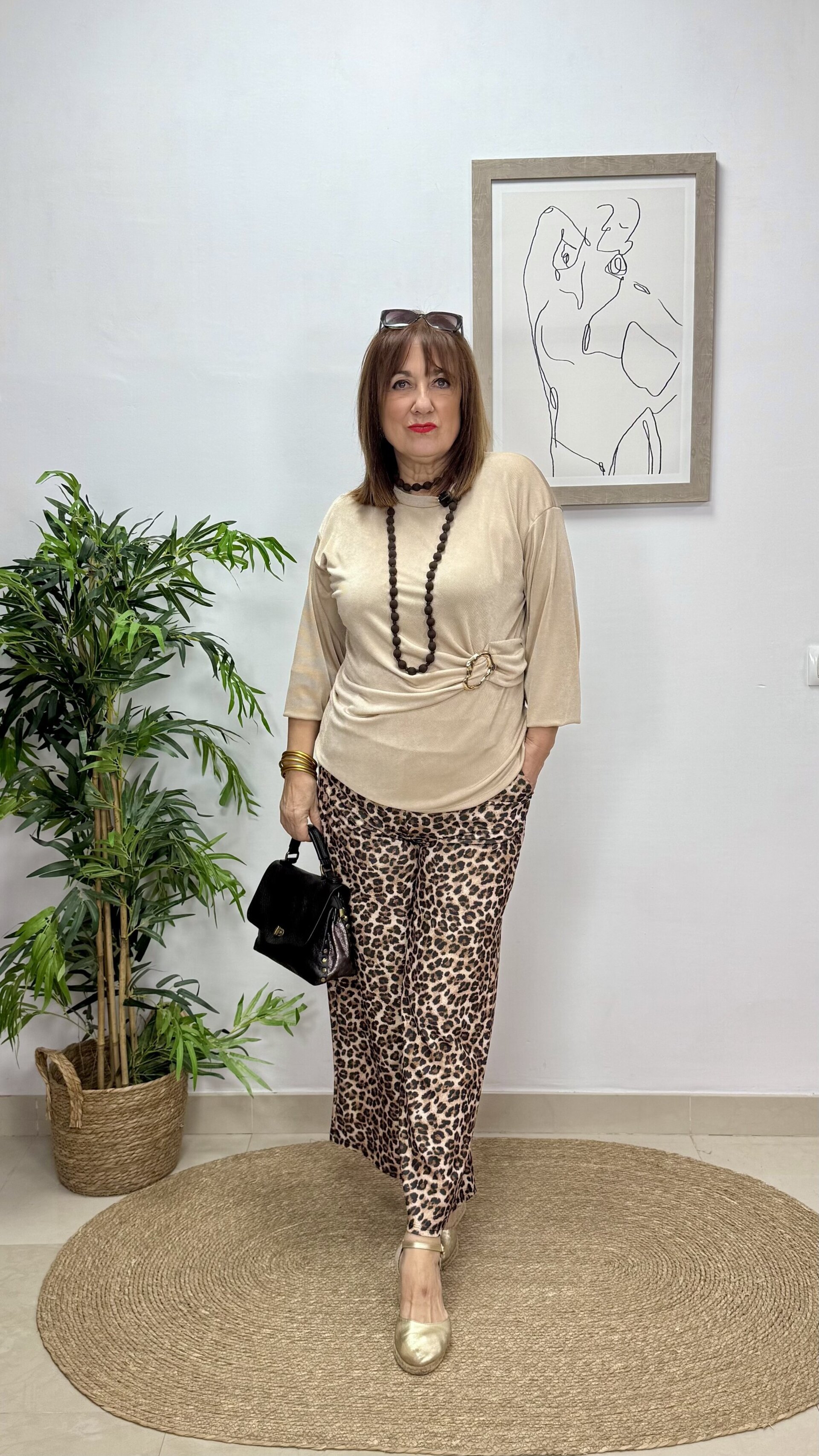 Pantalones Print - 3