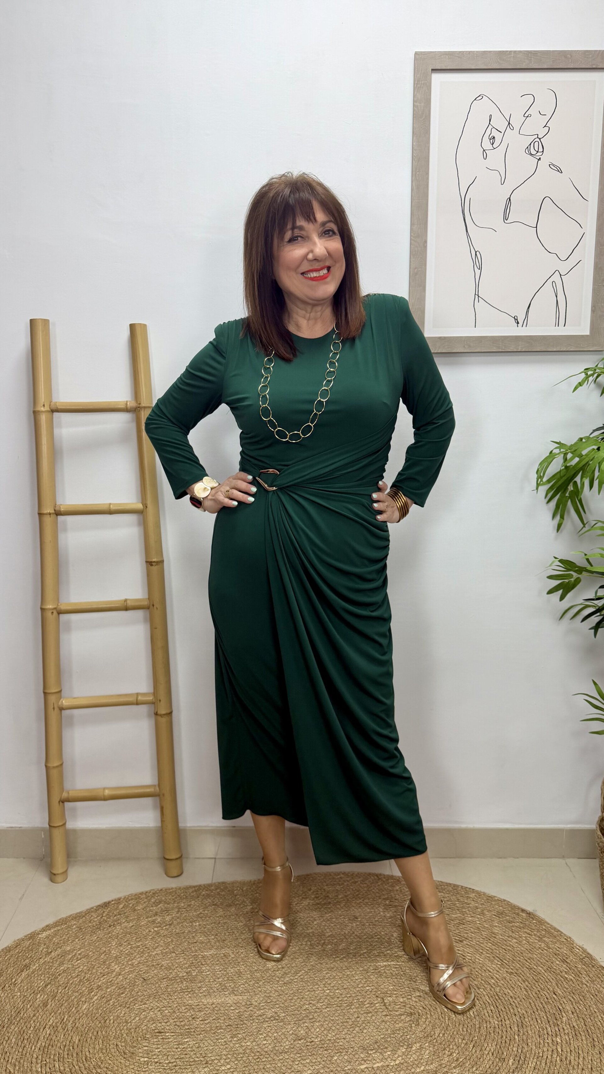 Vestido Úrsula Verde - 1