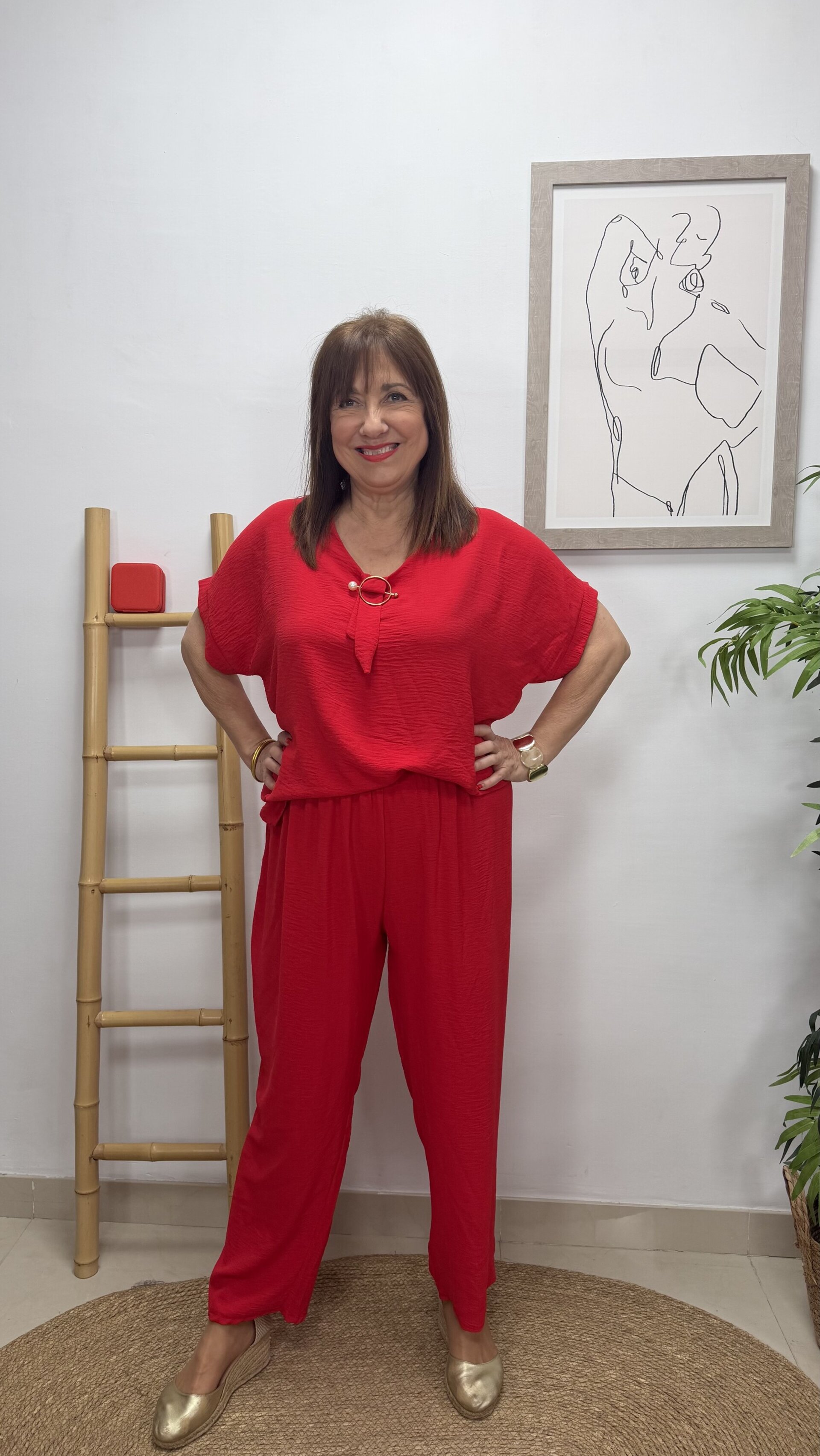 Conjunto Hebilla Roja - 2