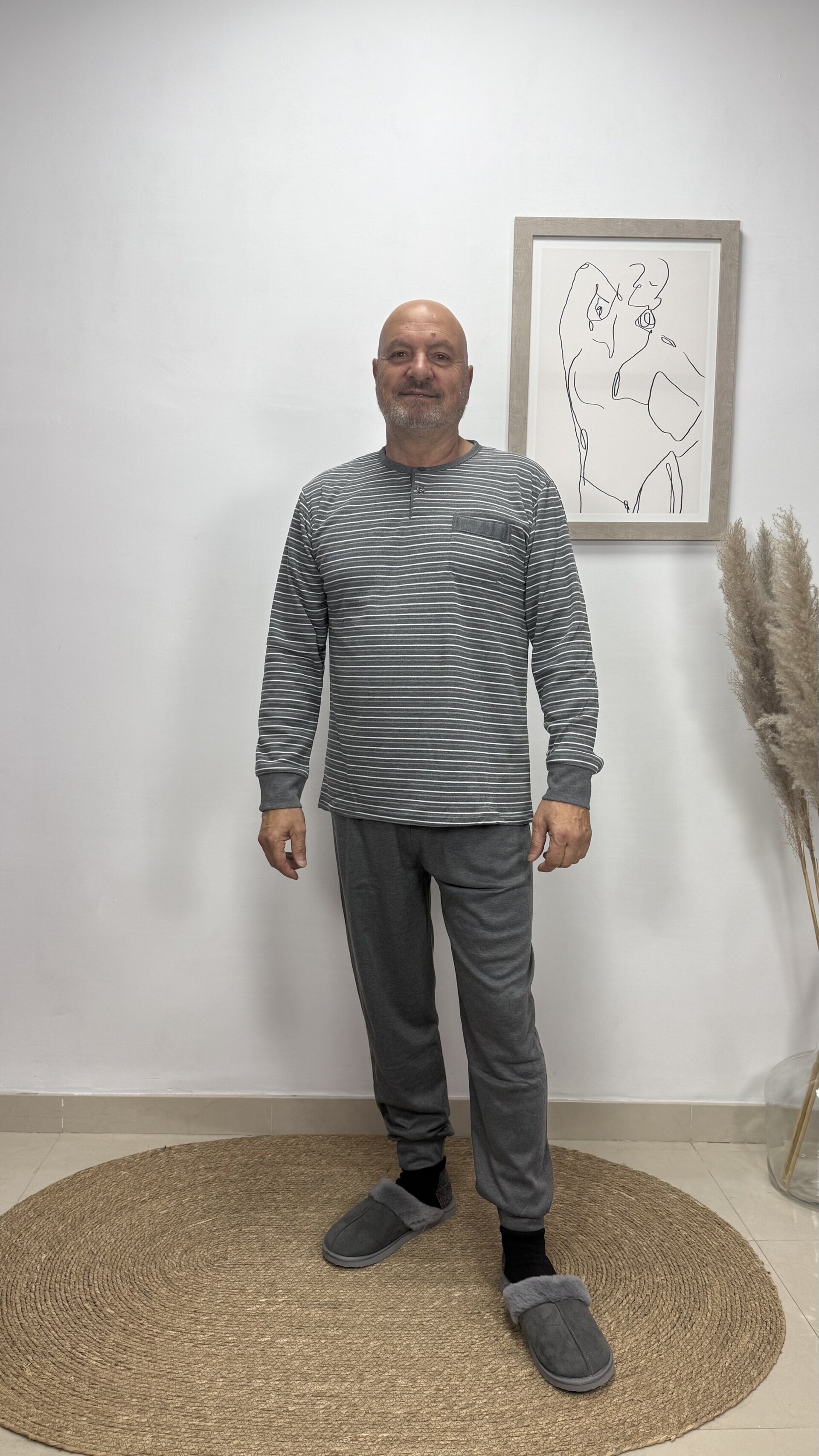 Pijama Rayas Hombre - 3