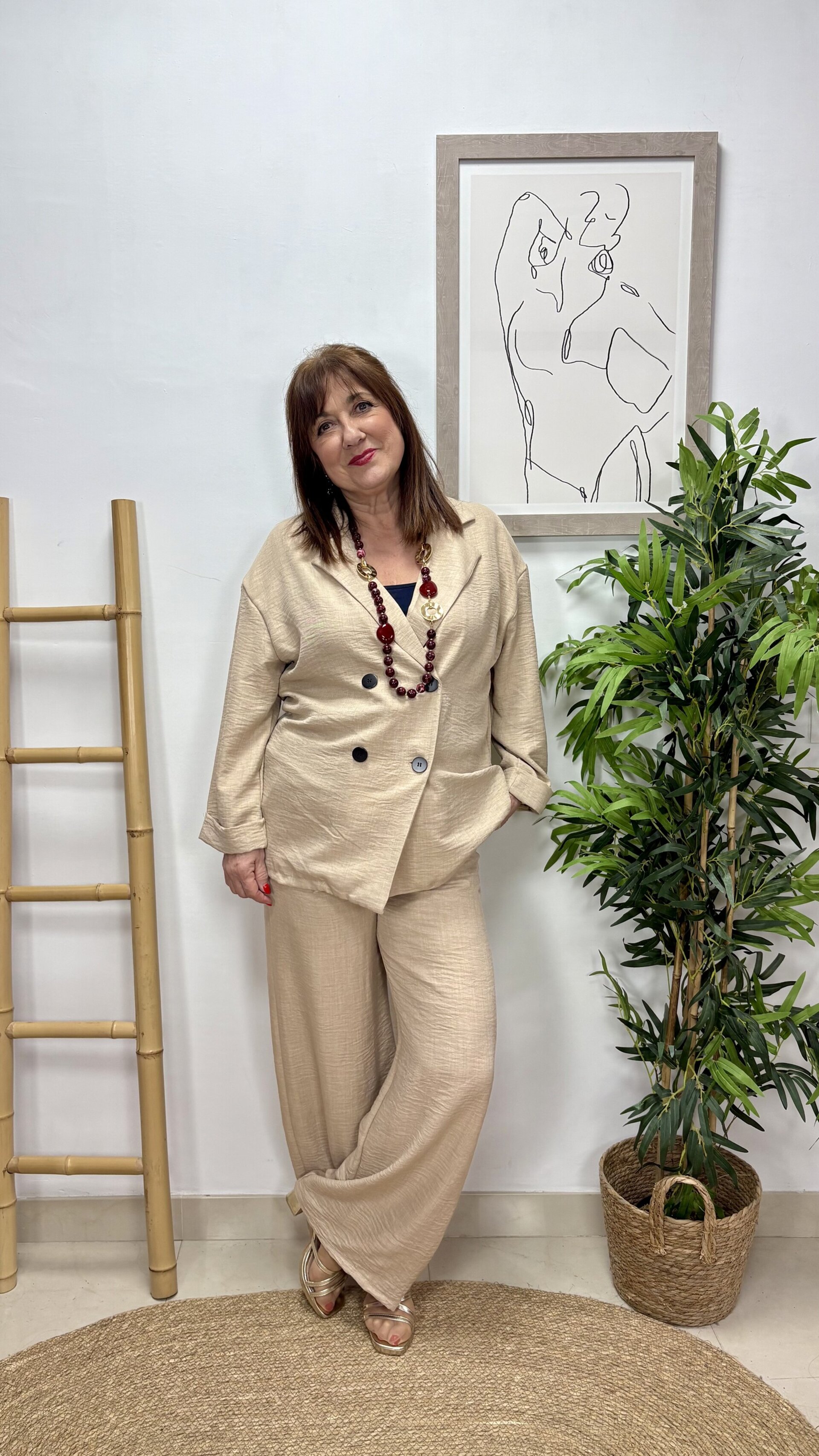 Conjunto-Traje Cruzada Rosana - 2