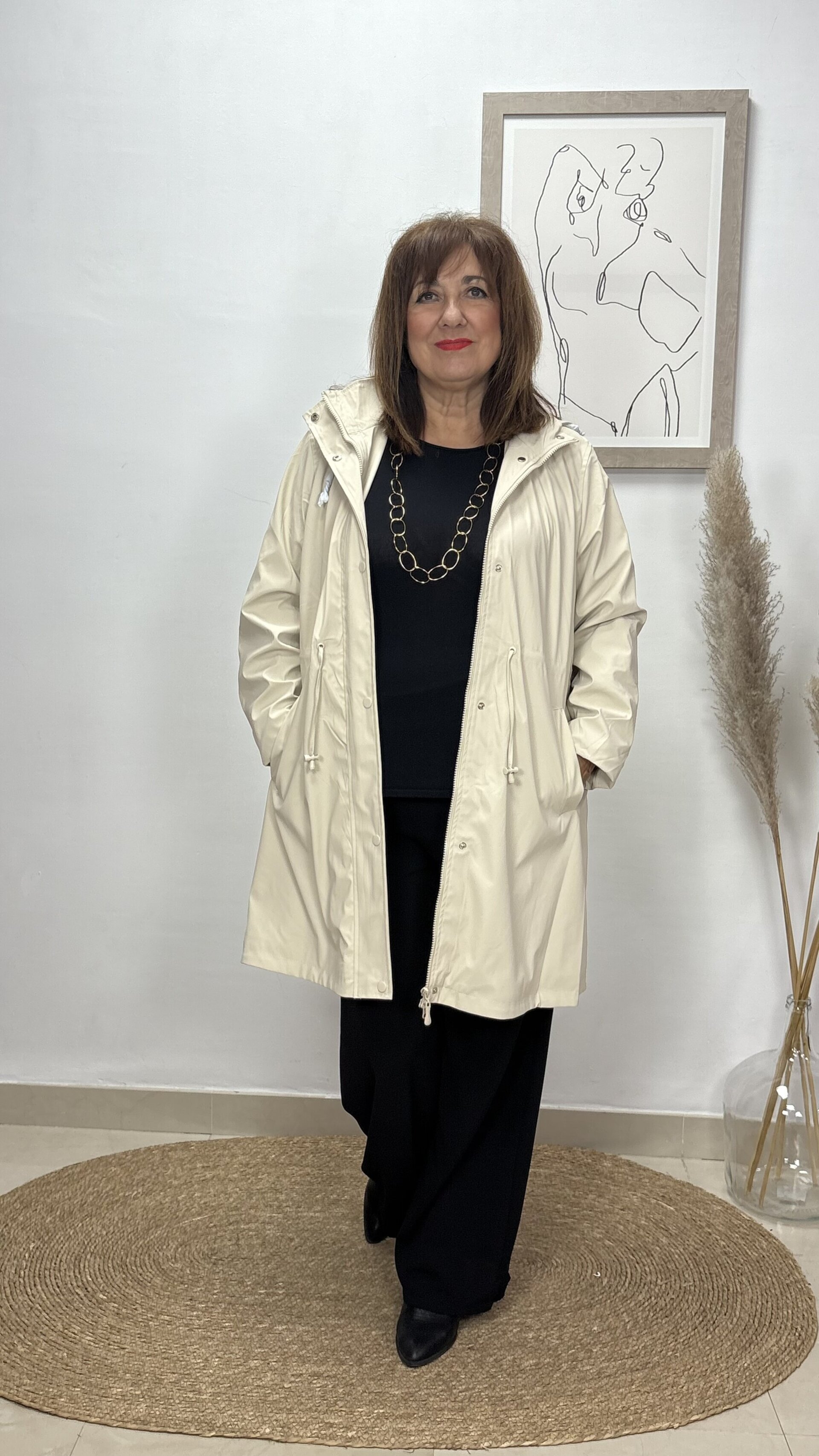 Parka Largo Crudo - 1