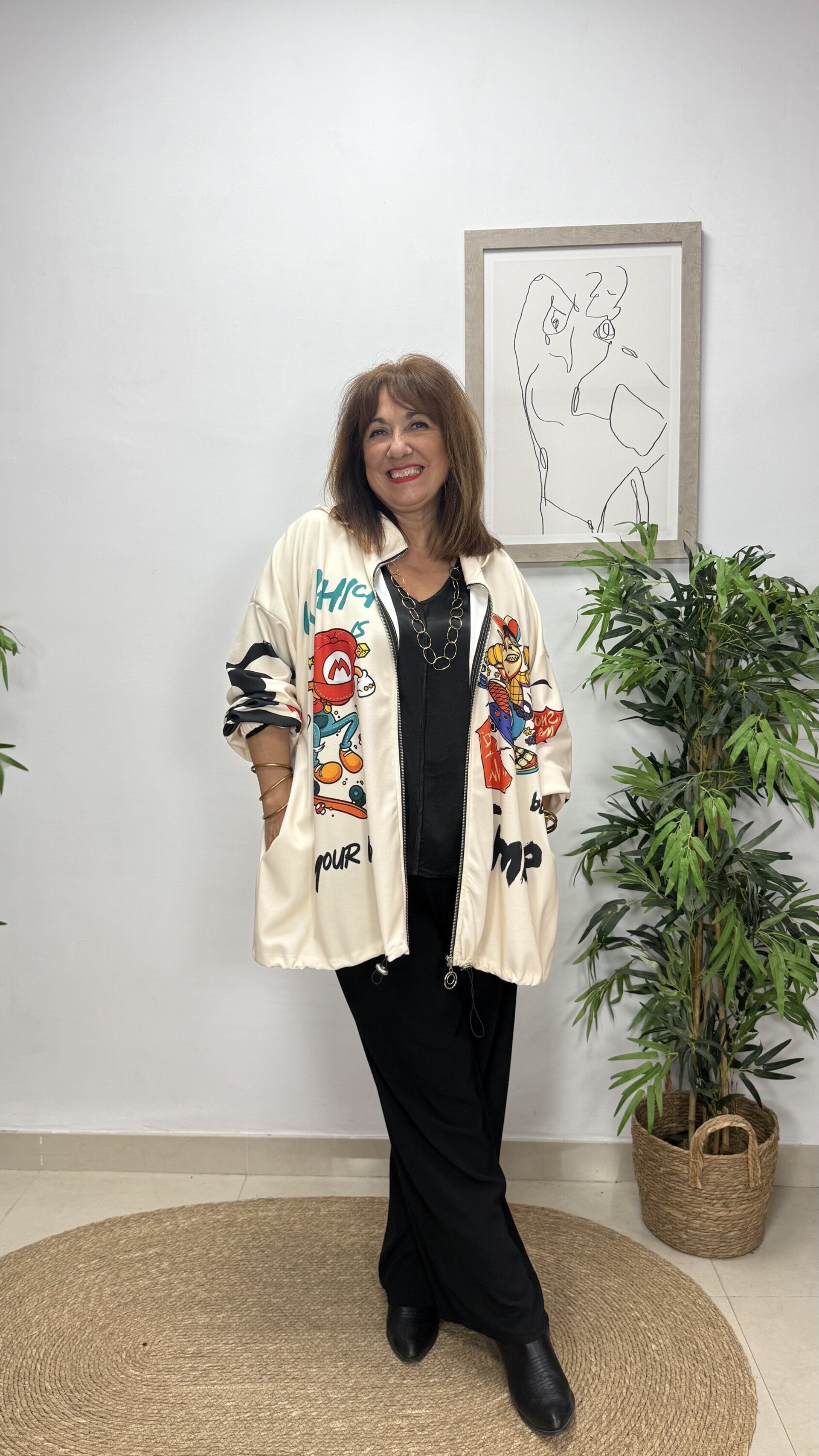 Sudadera Abierta Mario Bros - 1