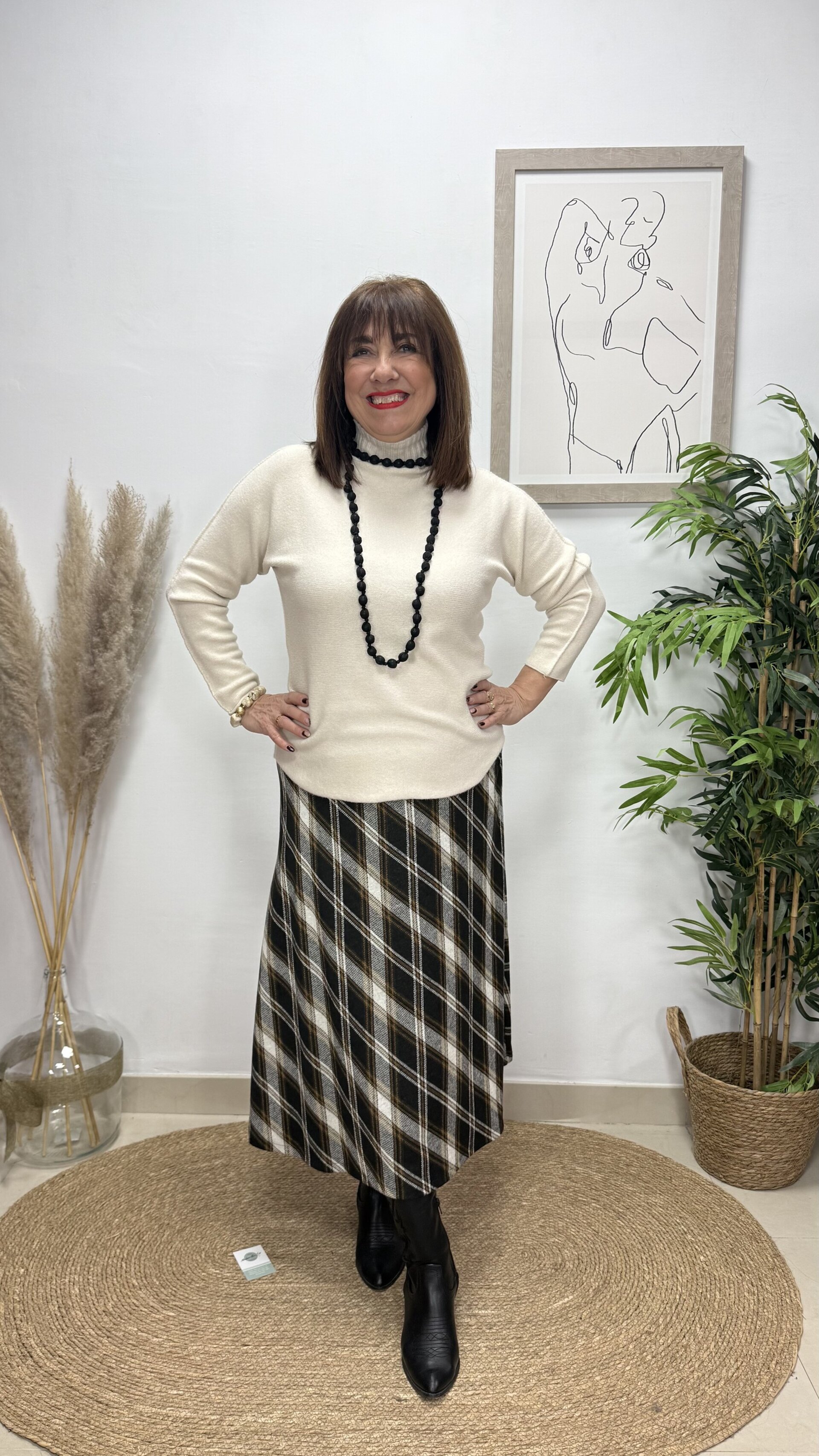 Jersey Perkin Alto Beige - 1