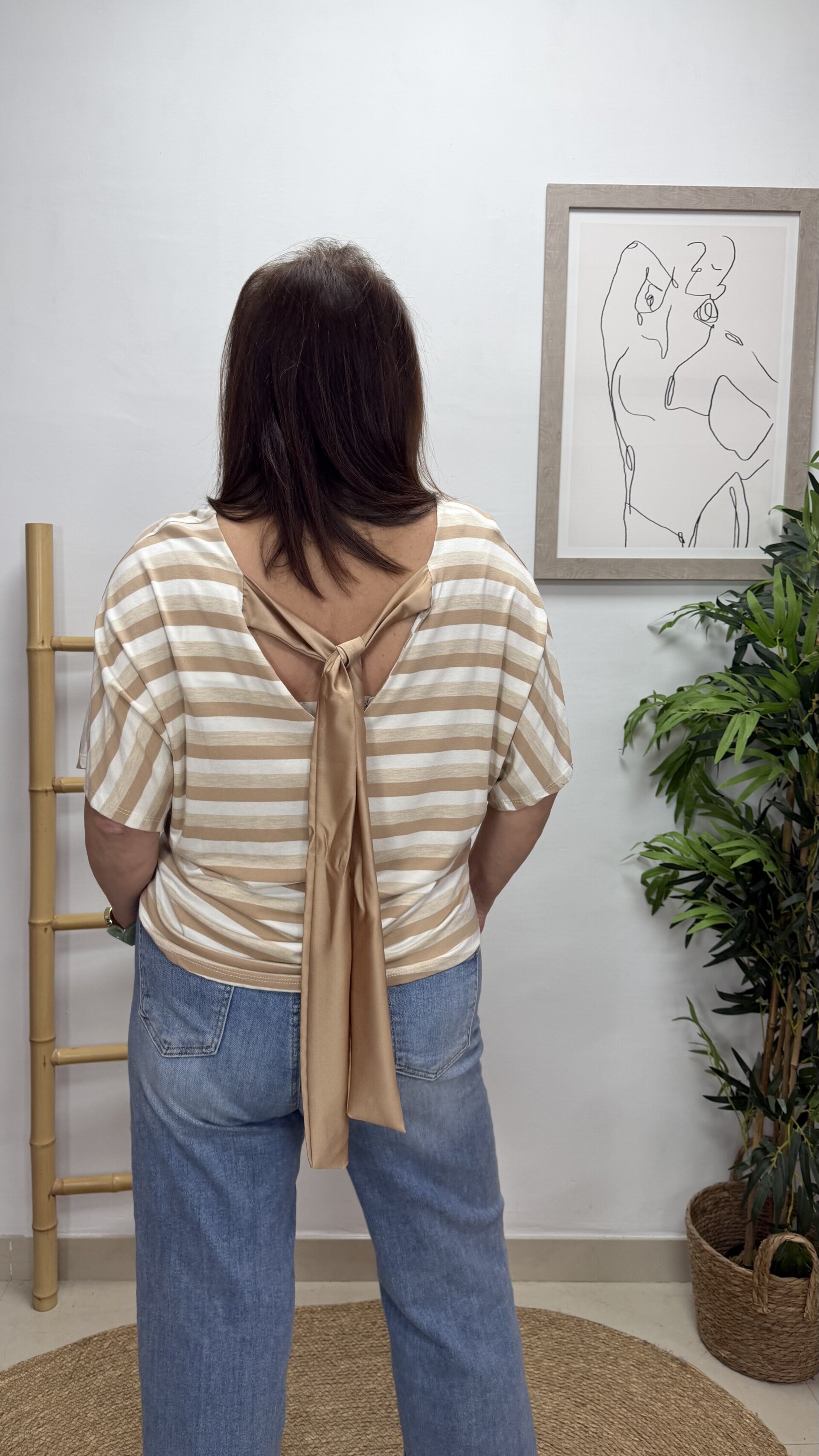 Blusa Rayas Lazo - 2