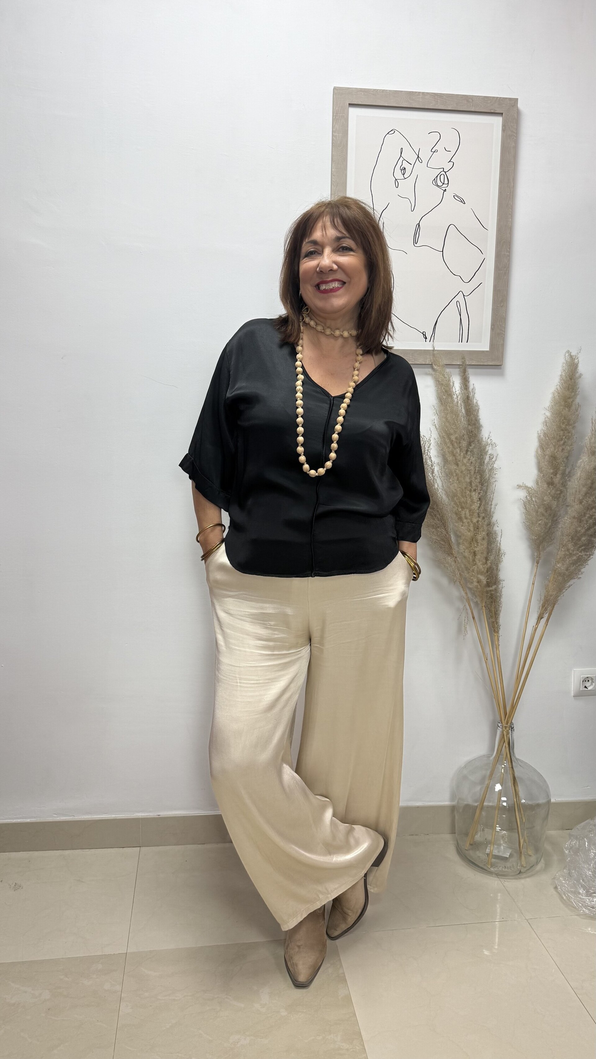 Collar Caramelo Beige - 1