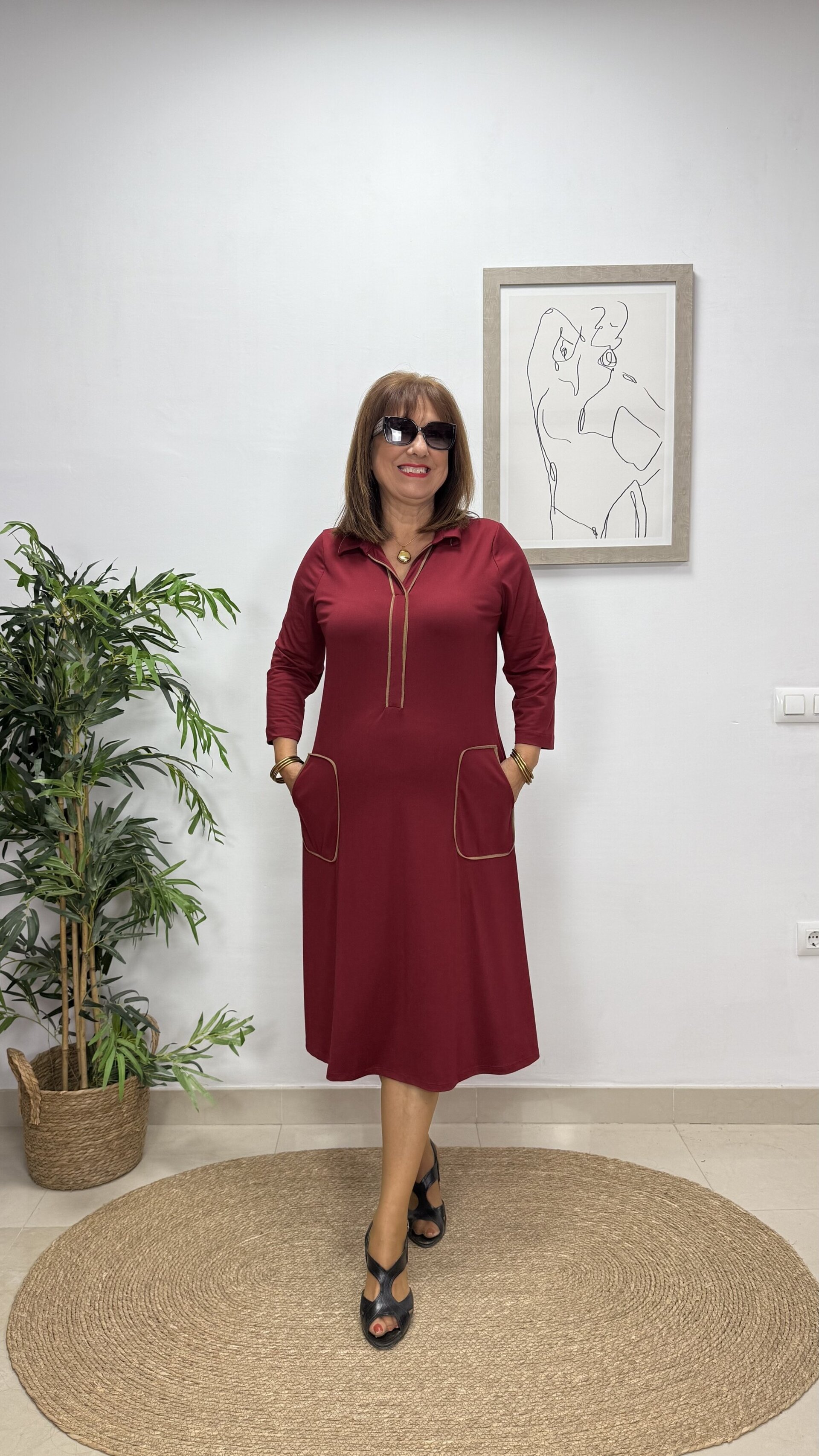Vestido Camisero Mina - 1
