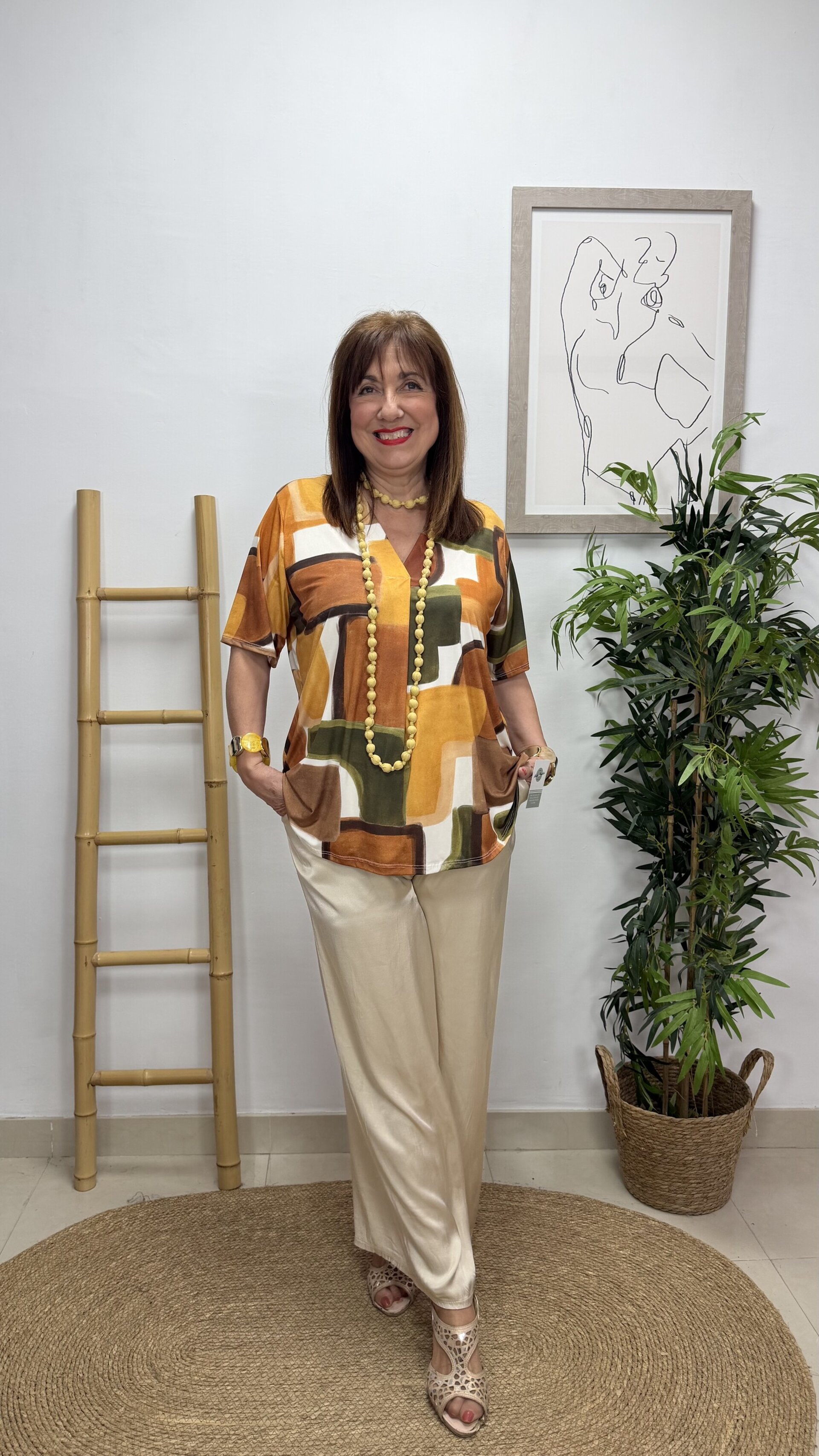 Blusa Puzzle Amarillo - 2