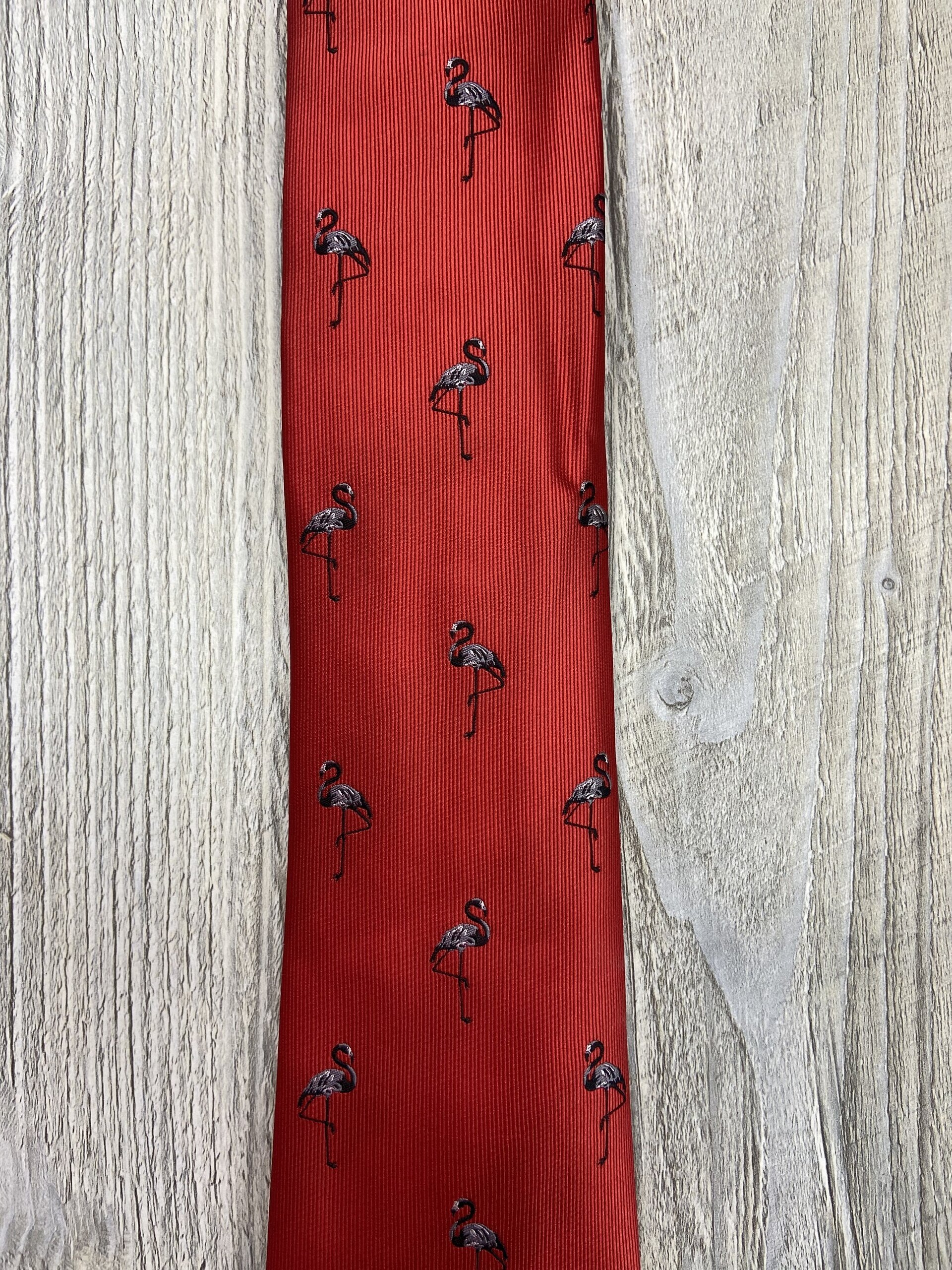 Corbatas Estampadas Rojas - Diseños Varios - 4