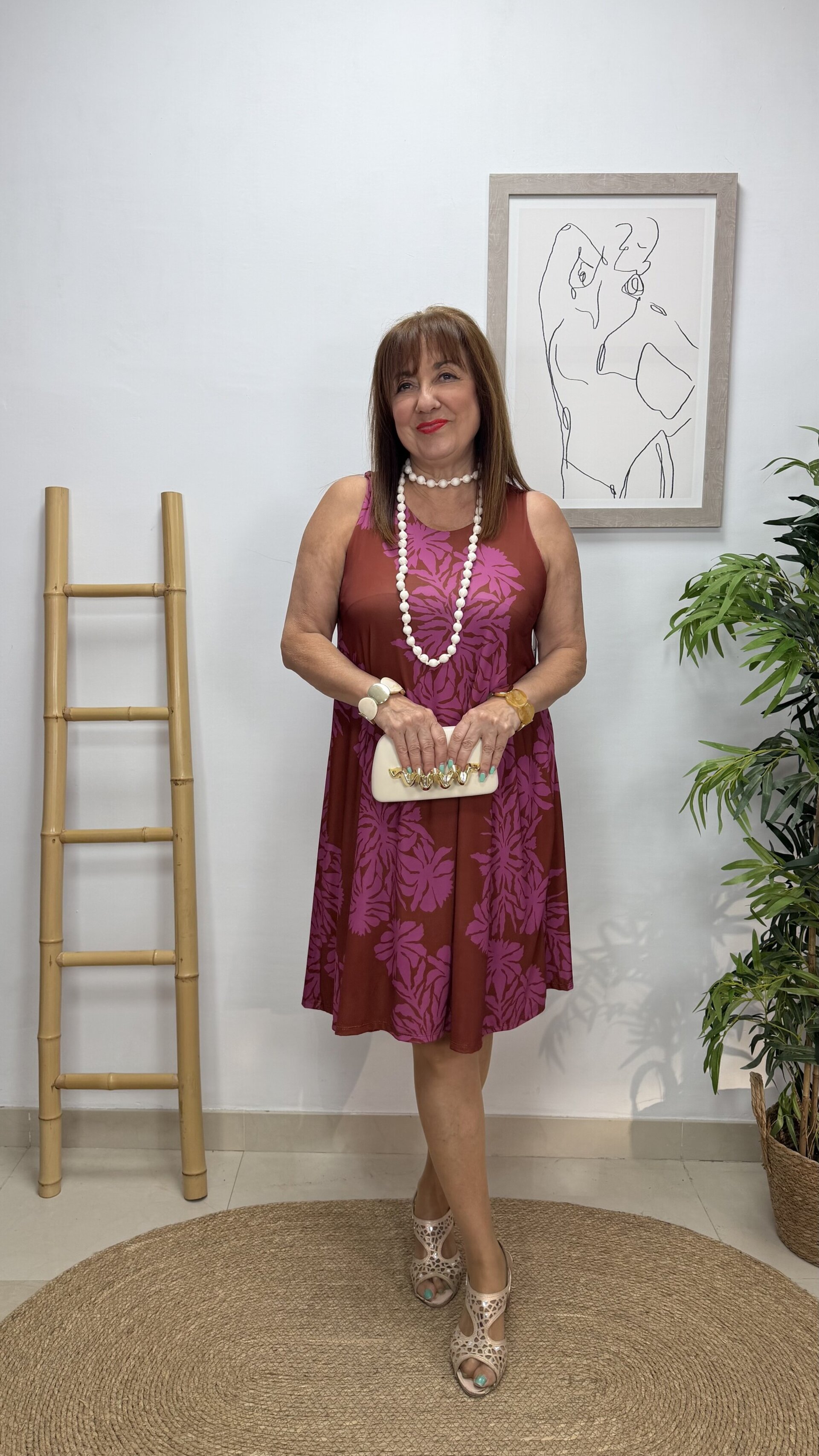 Vestido Corto Cecilia - 1