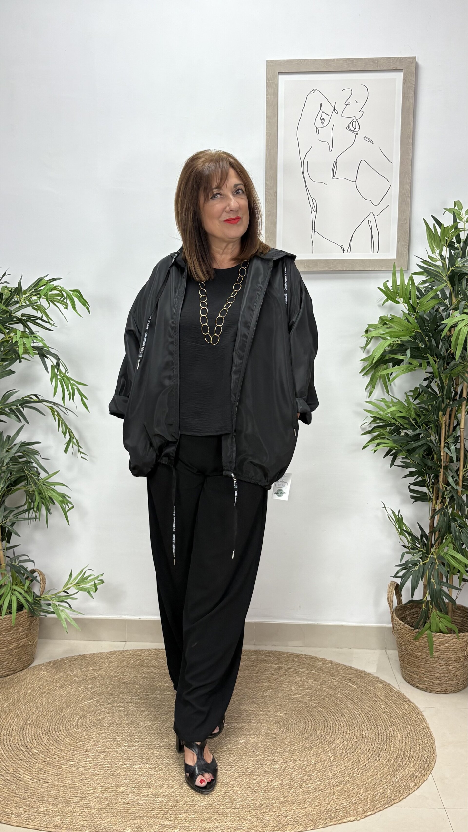 Cortavientos Negro - 1