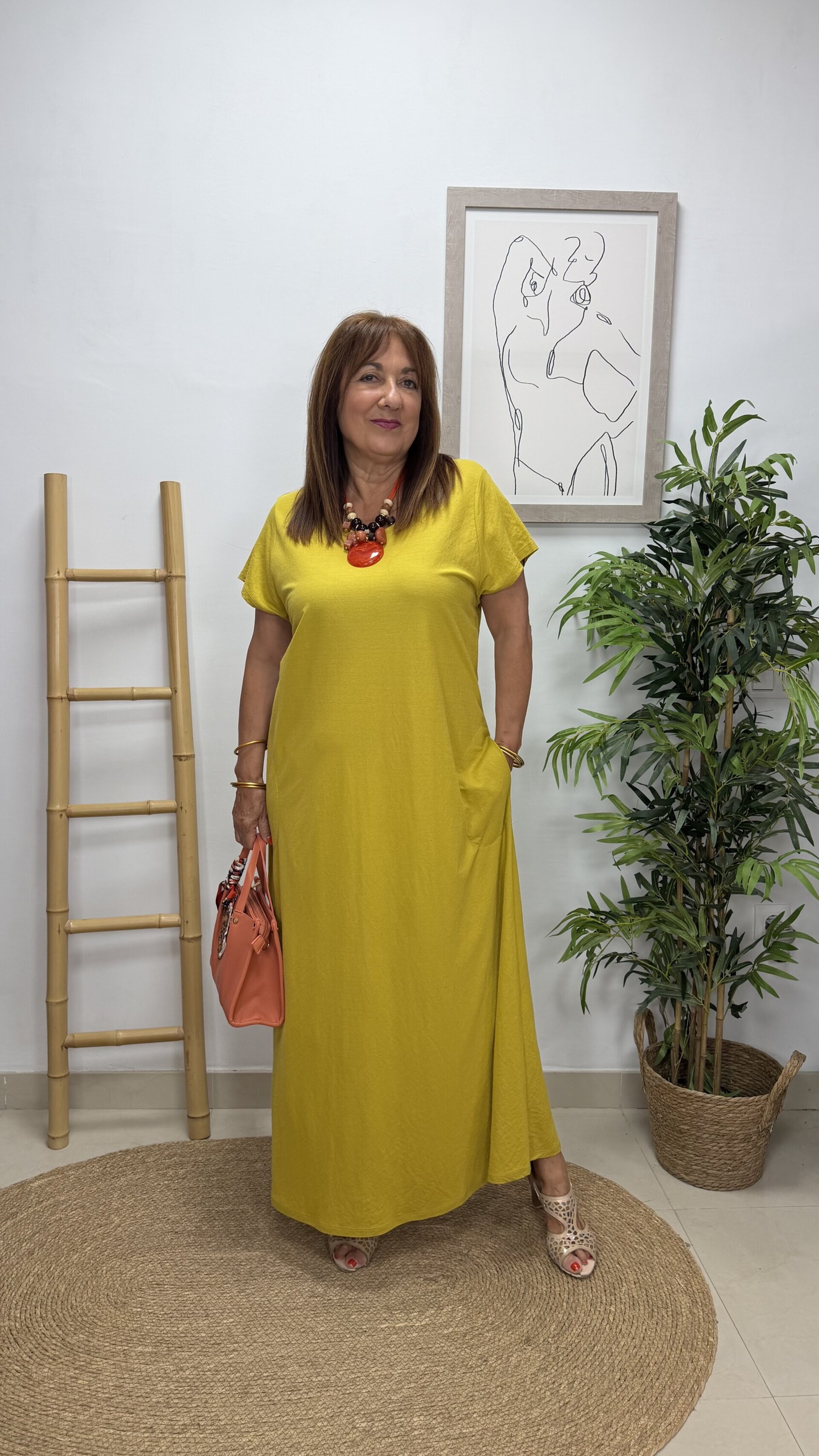 Vestido Carlota Amarillo - 2