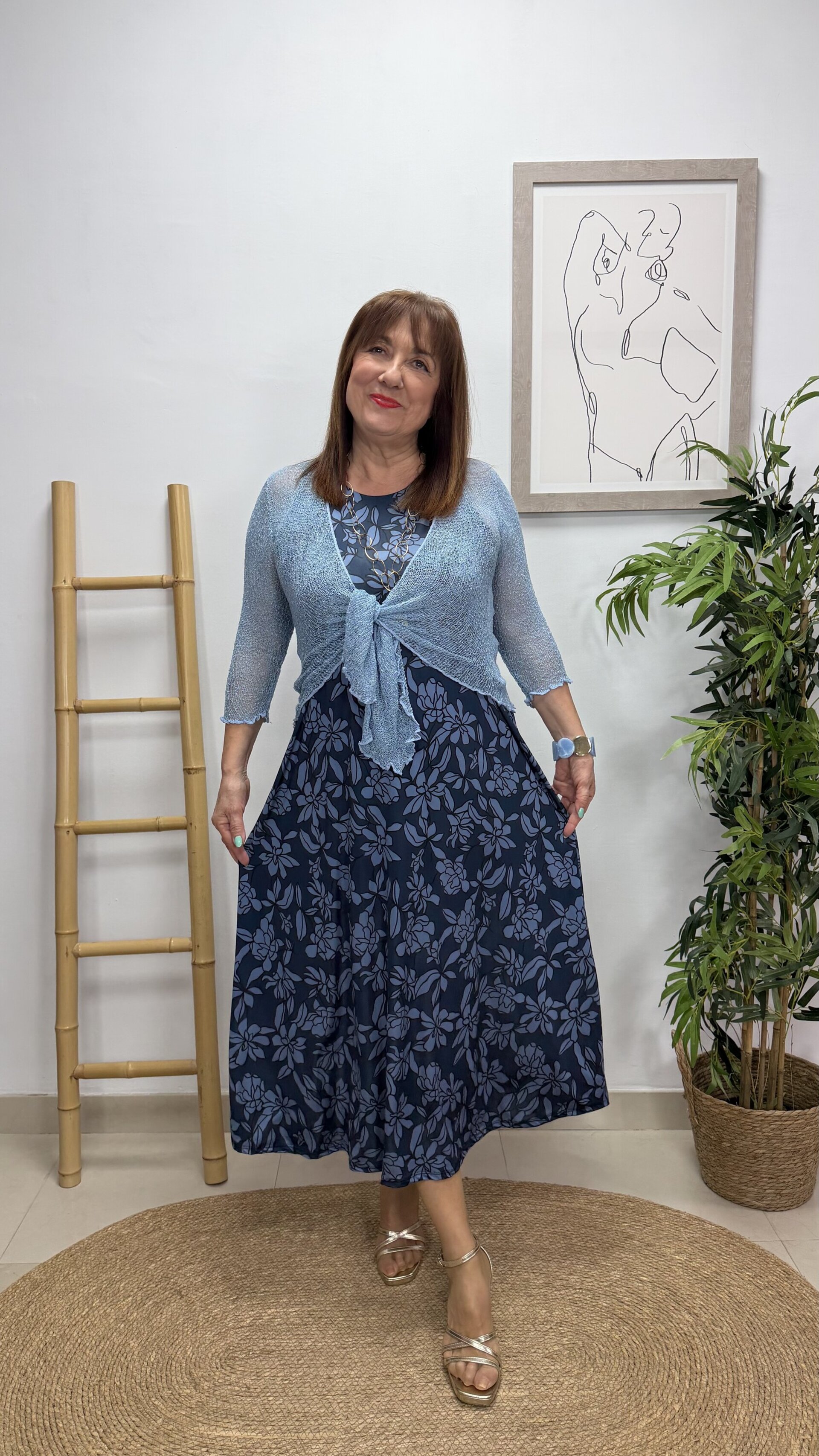 Vestido Estepona Azul - 2