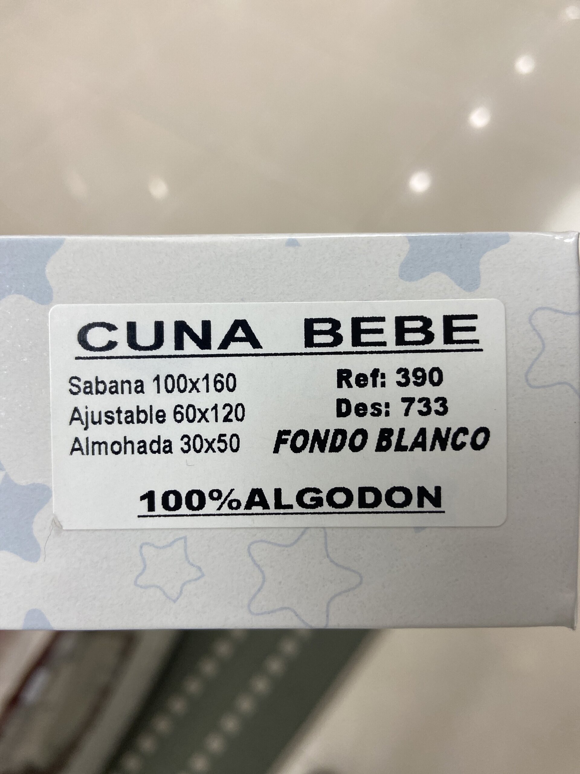 Sabana Cuna Bebé 100% Algodón - 2