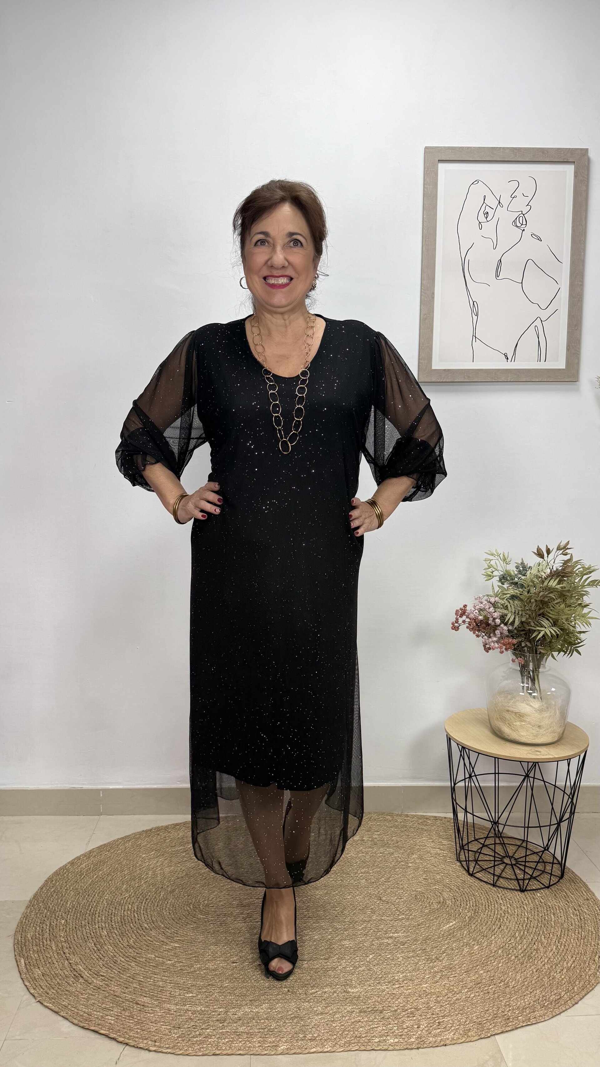 Vestido Tul Fiesta - 1