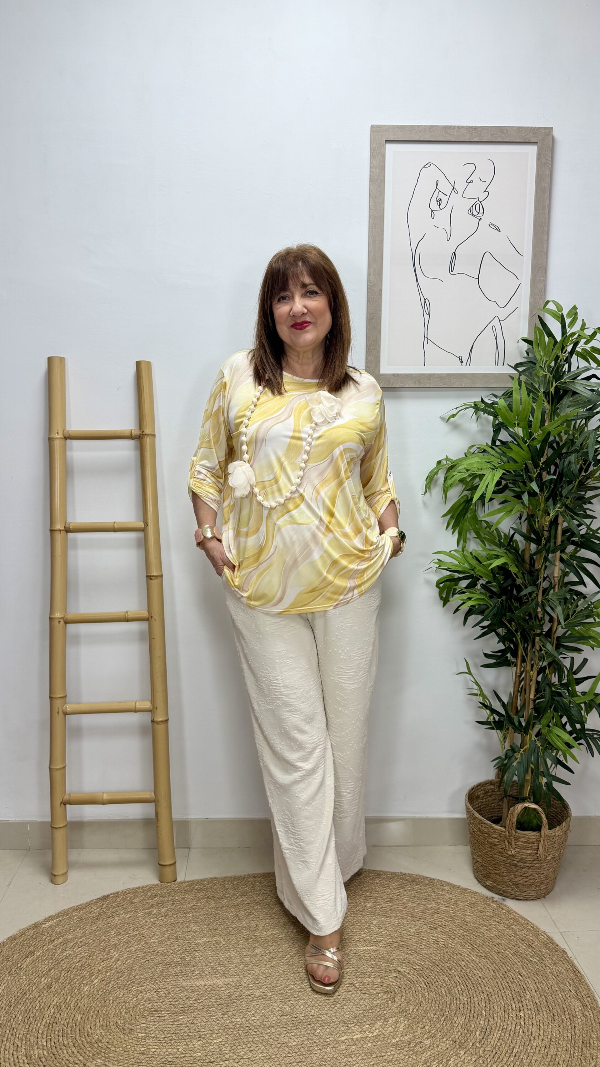 Blusa Luna Amarilla - 1