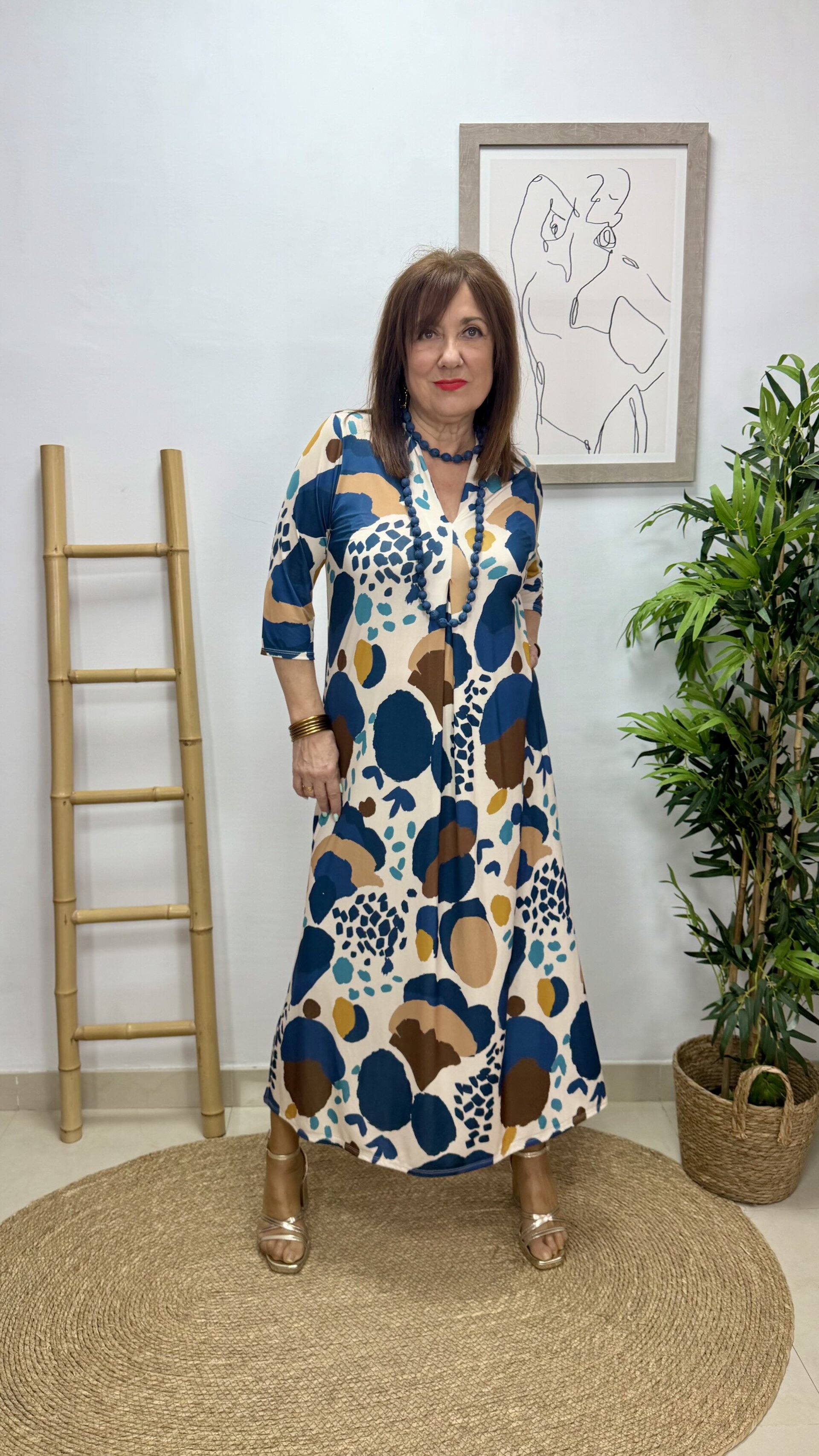 Vestido Bali Azul - 2