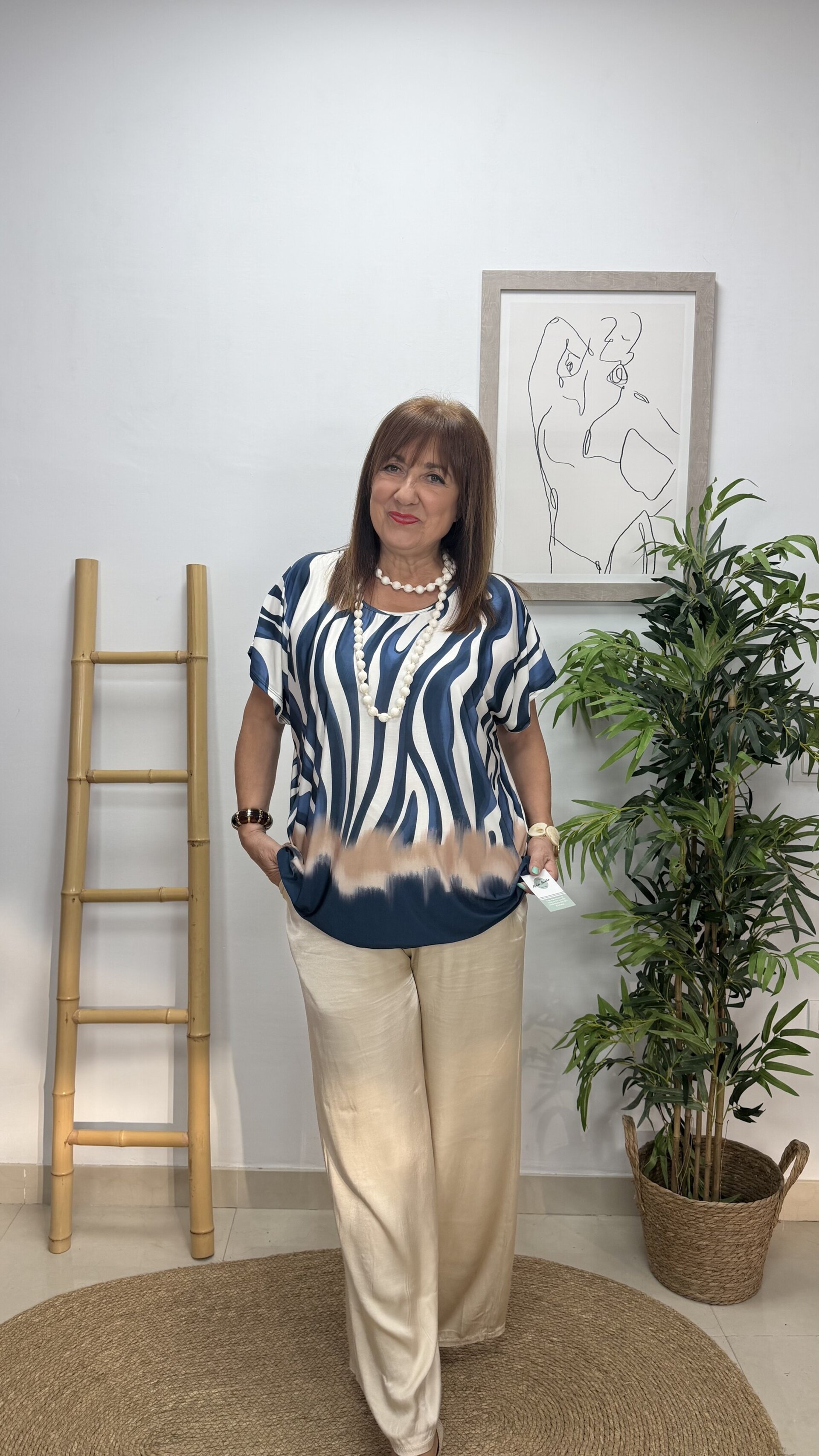 Blusa Onda Azul - 2