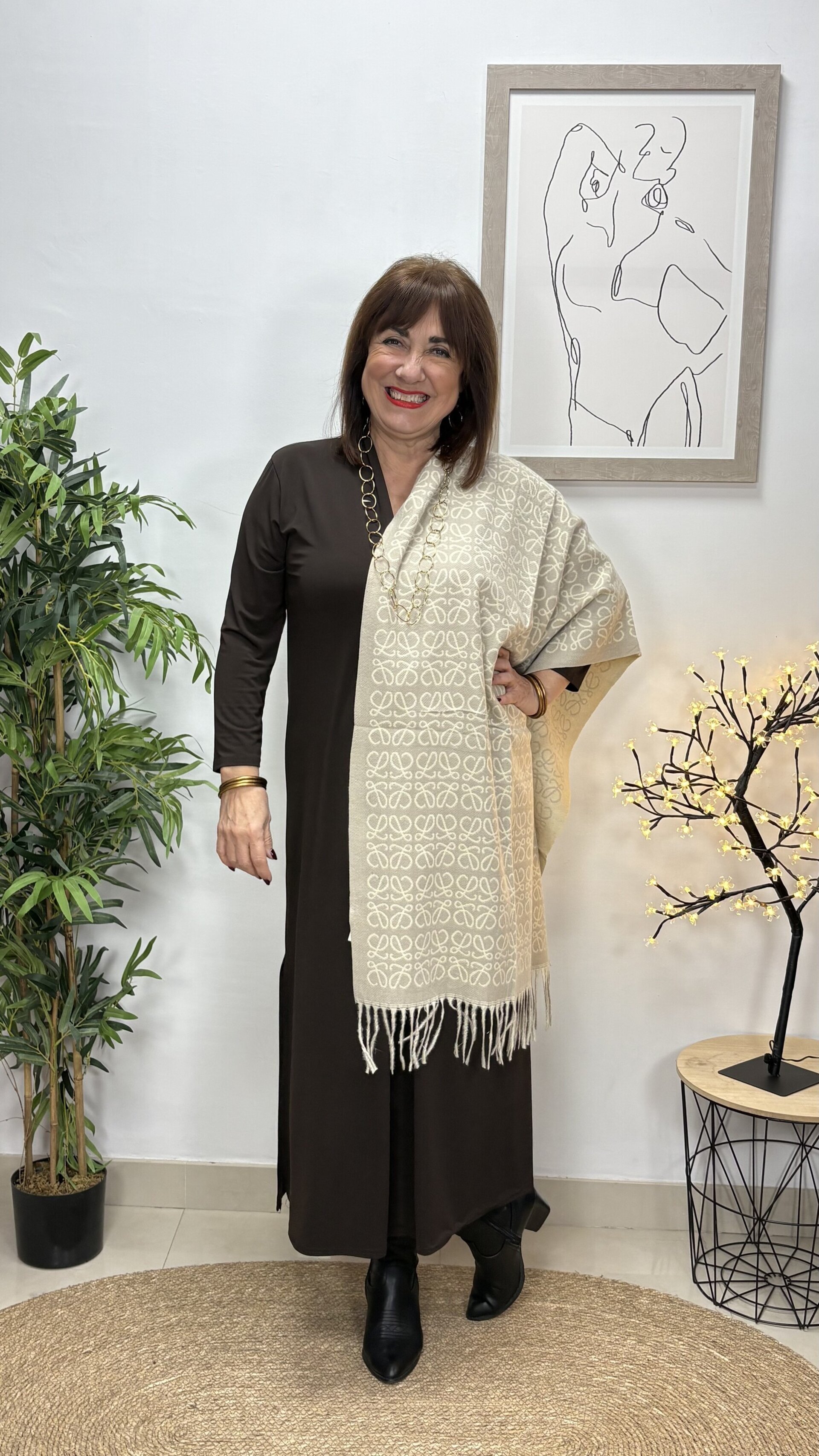 Estolas Cadenas Flecos - 1