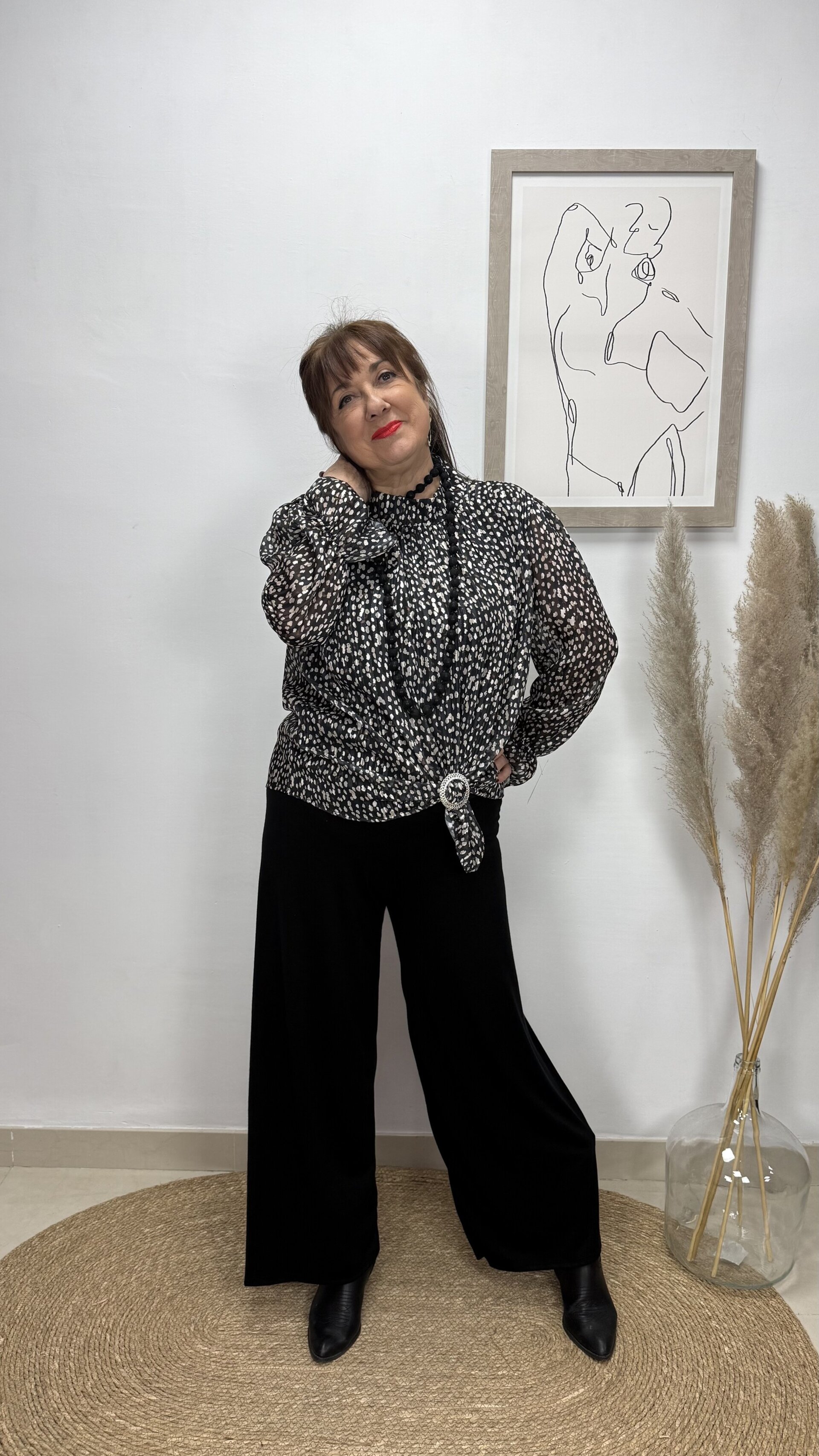 Blusa Berta Negro - 2