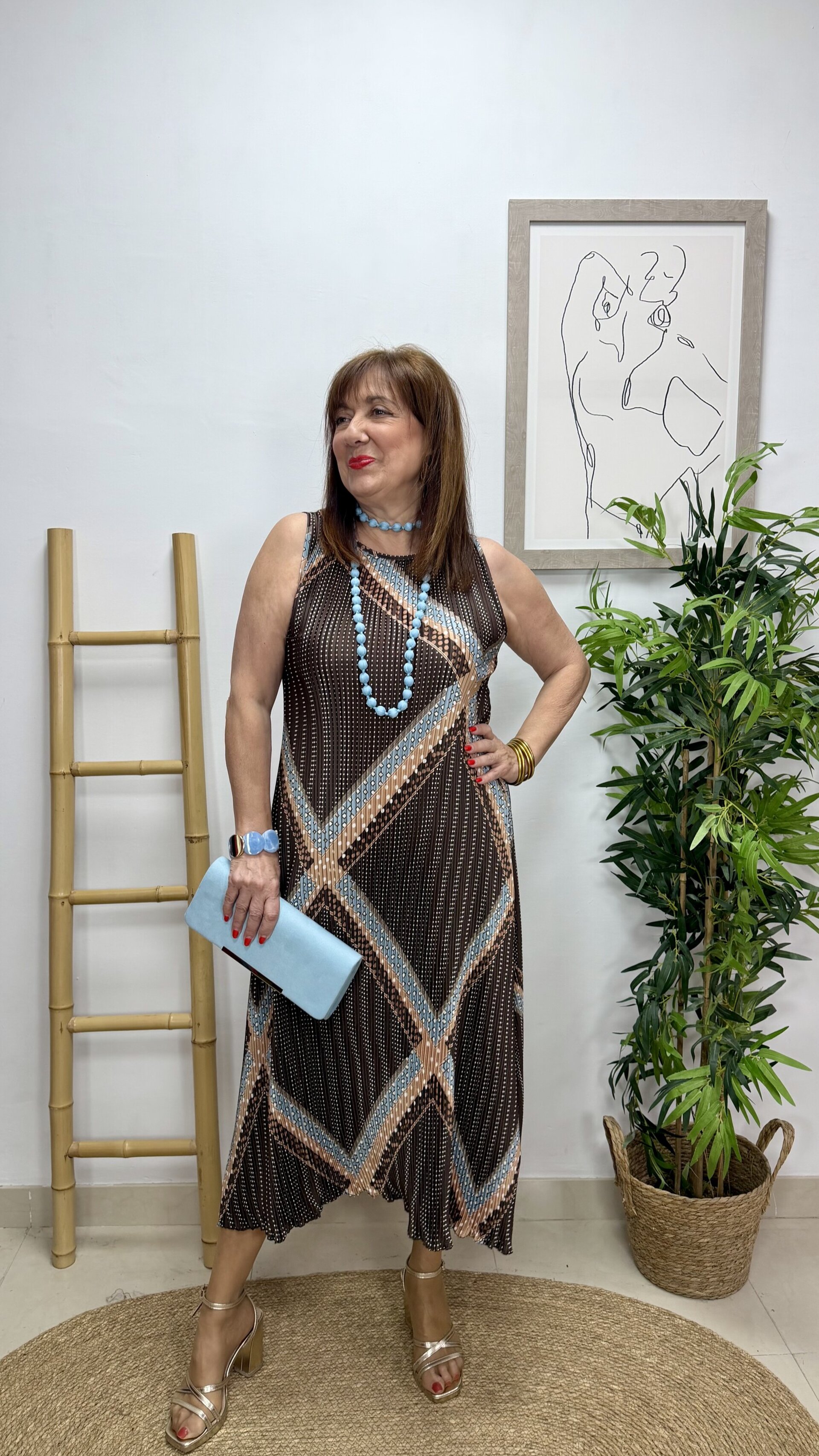 Vestido Nueva York Marrón - 3