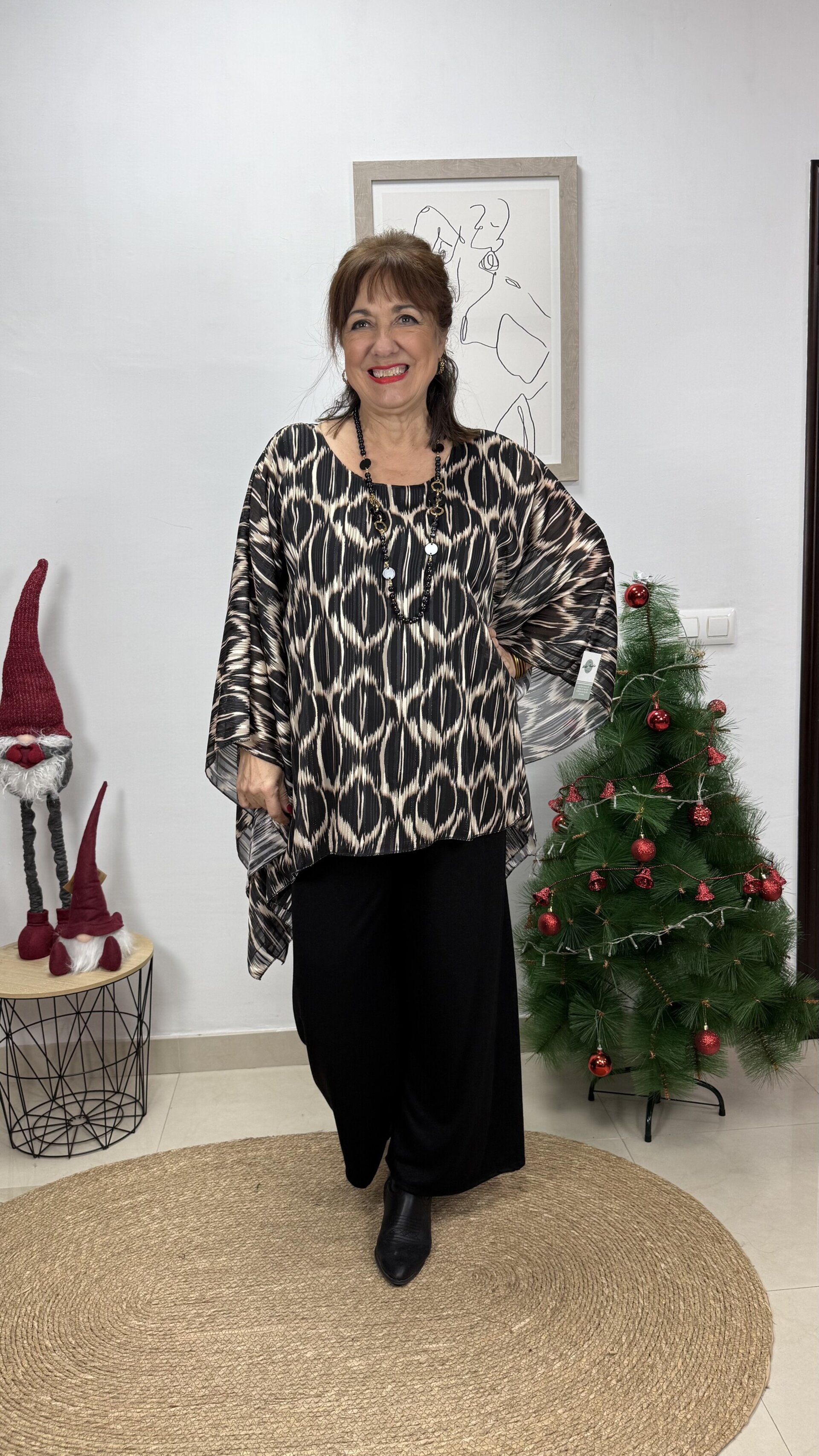 Blusa Paraiso Negro - 1