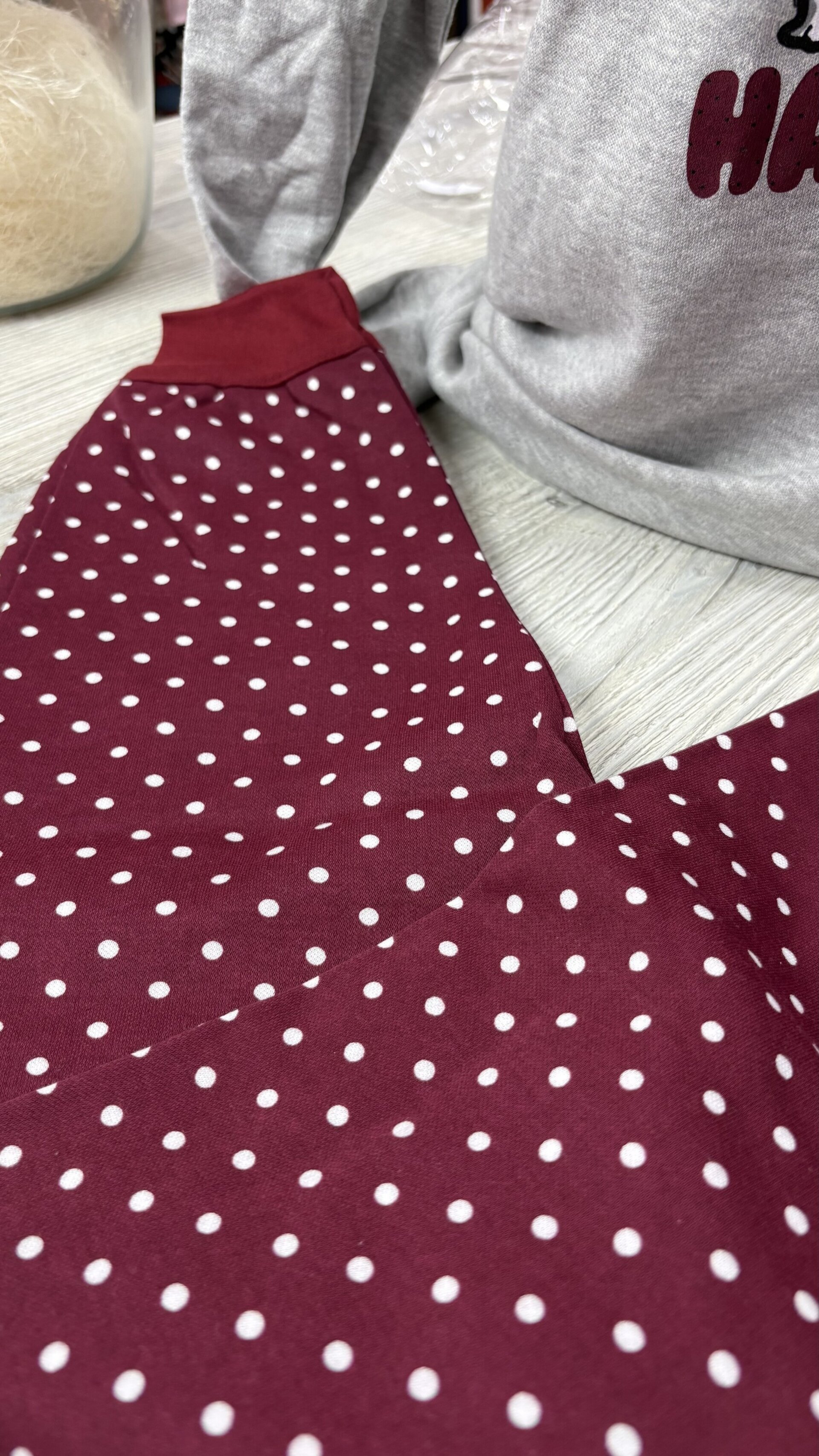 Pijama Gatita Burdeos - 2