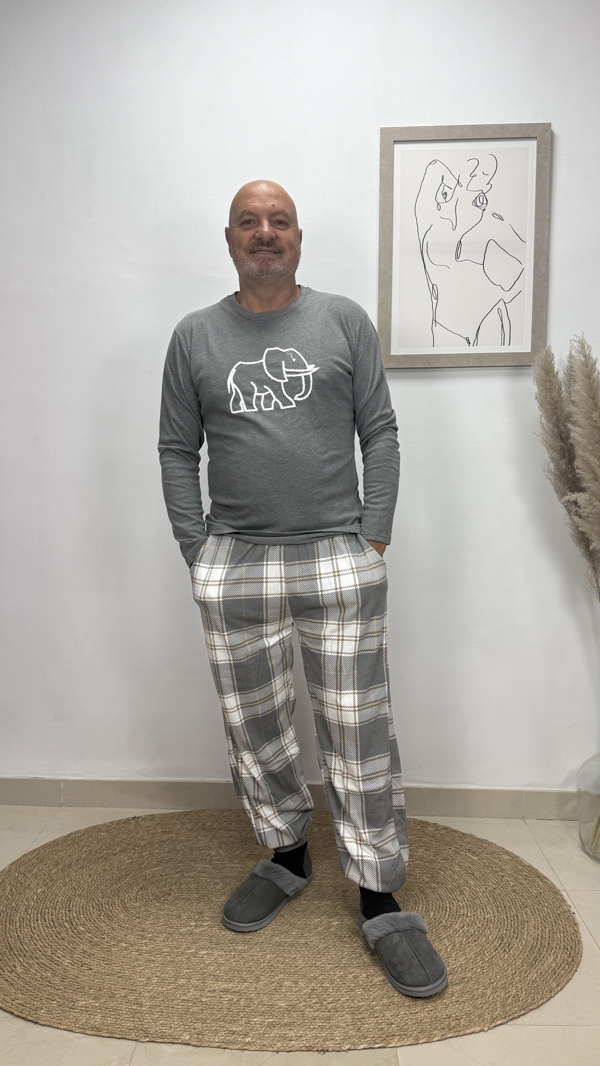 Pijama Elefant Gris - 3