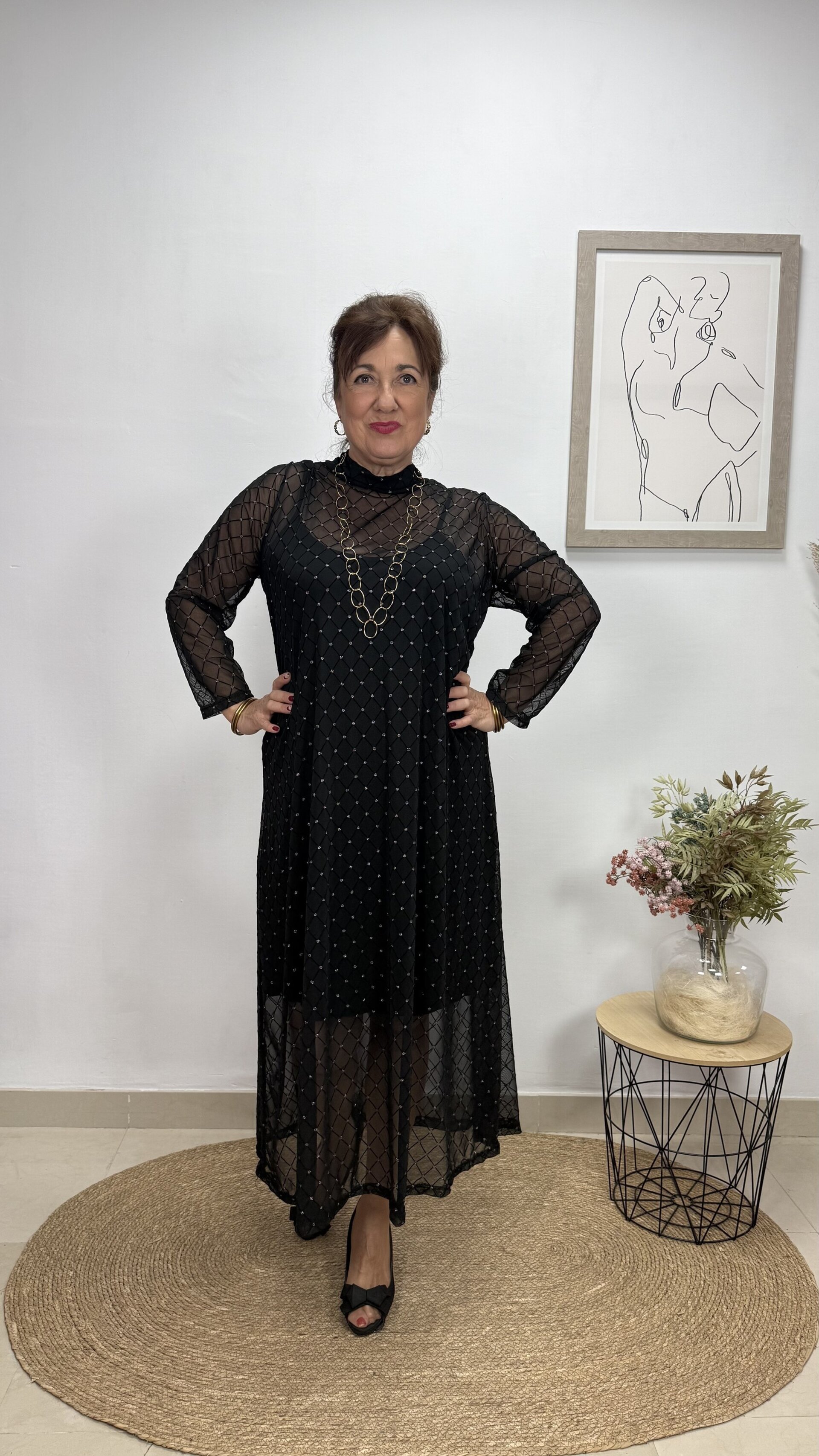 Vestido Fiesta Brillo - 2