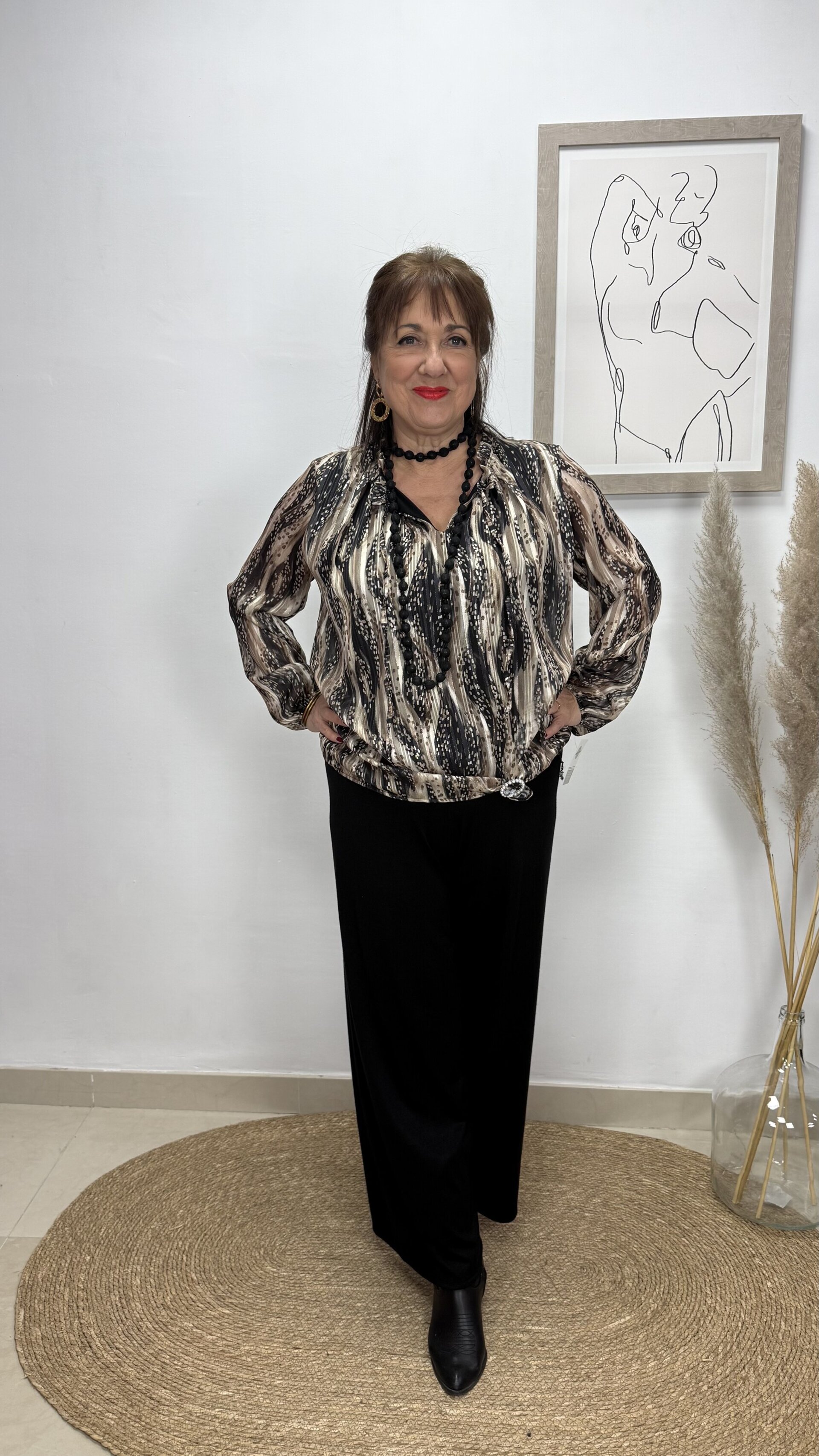 Blusa Lina Negro - 1