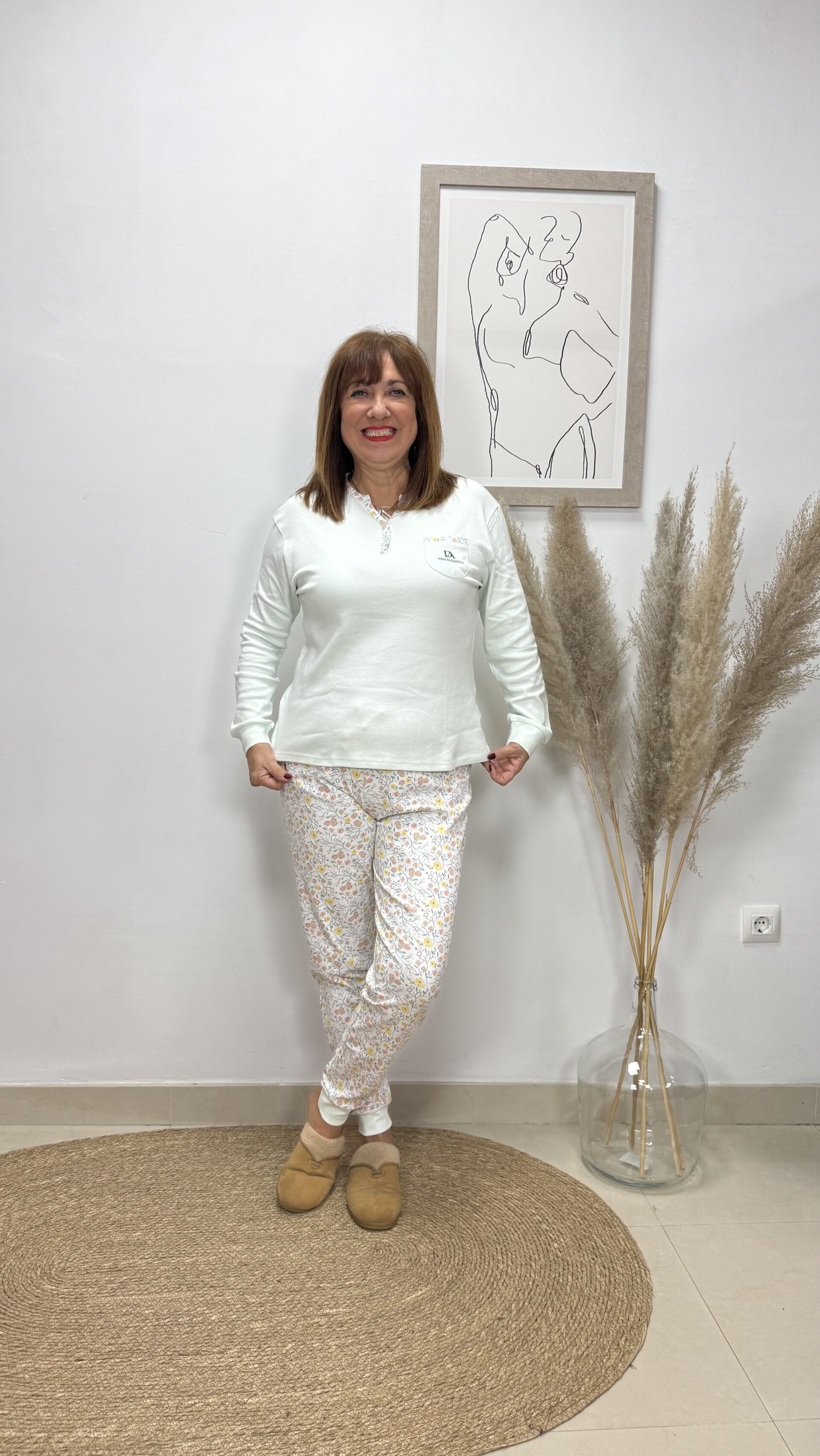 Pijama Flor Don Algodón - 2